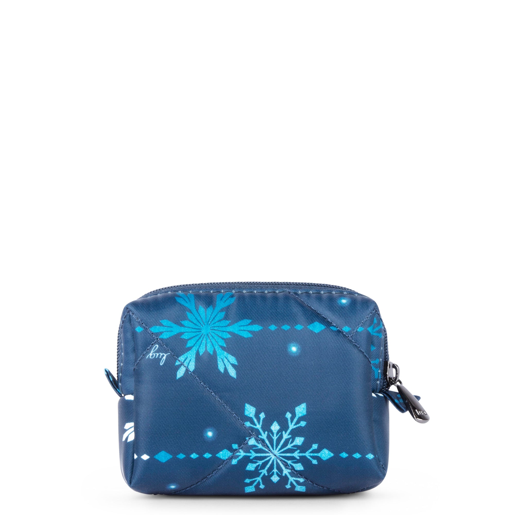 Choo Choo Mini Pill Box - SNOWFLAKE NAVY XL - ChooChooMini_SnowflakeNavyXL_04