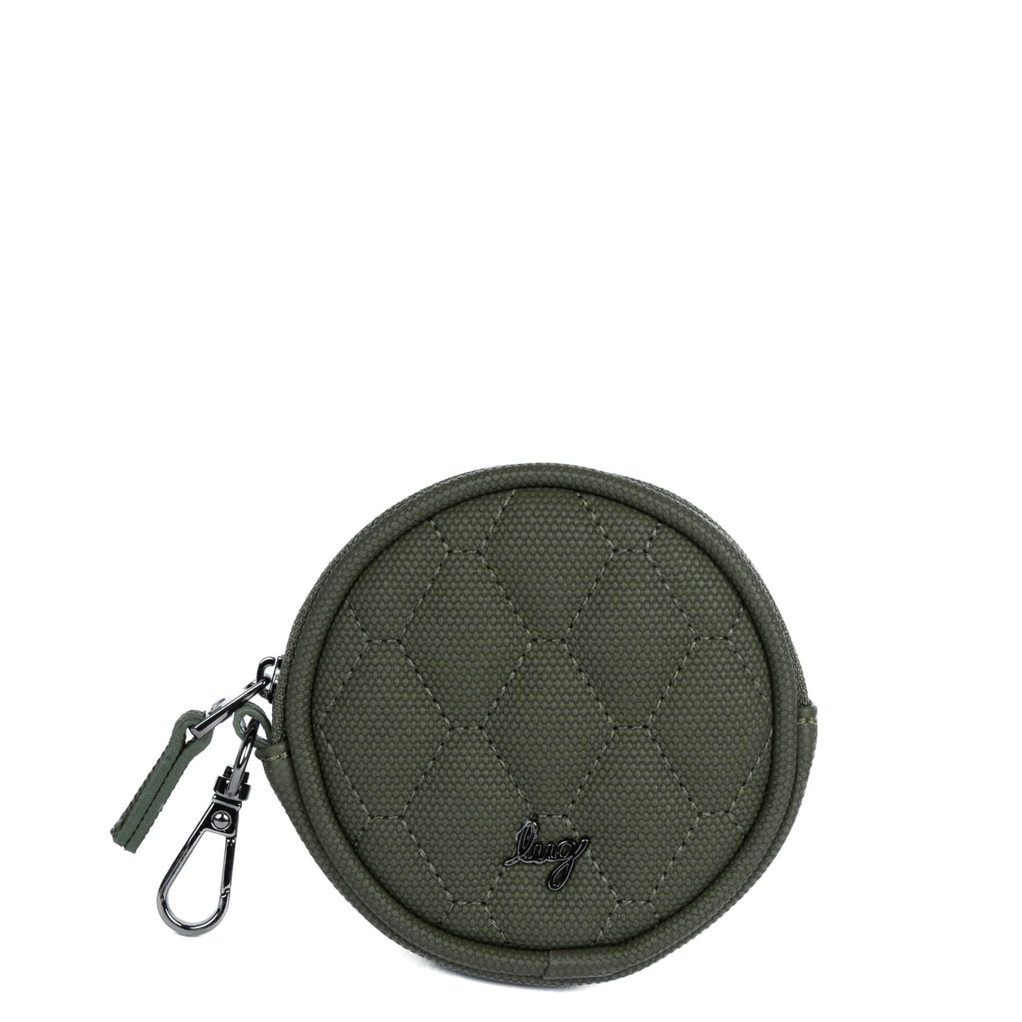 Circle Matte Luxe VL Pouch - OLIVE - CirclePouchMatteLuxe_Olive_012