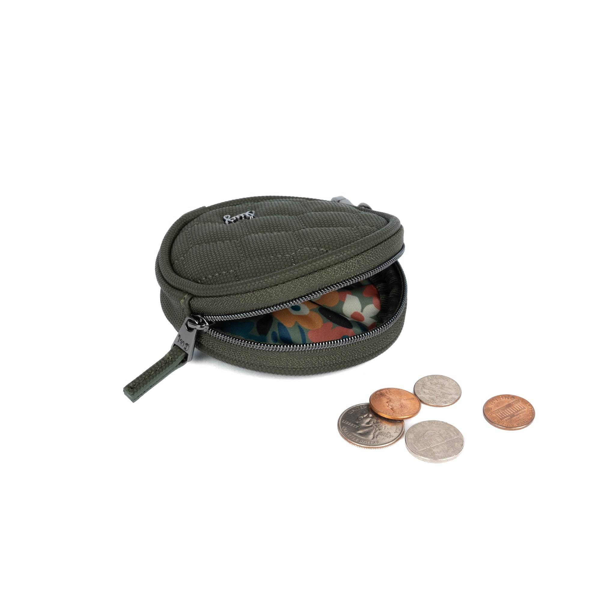 Circle Matte Luxe VL Pouch - OLIVE - CirclePouchMatteLuxe_Olive_042