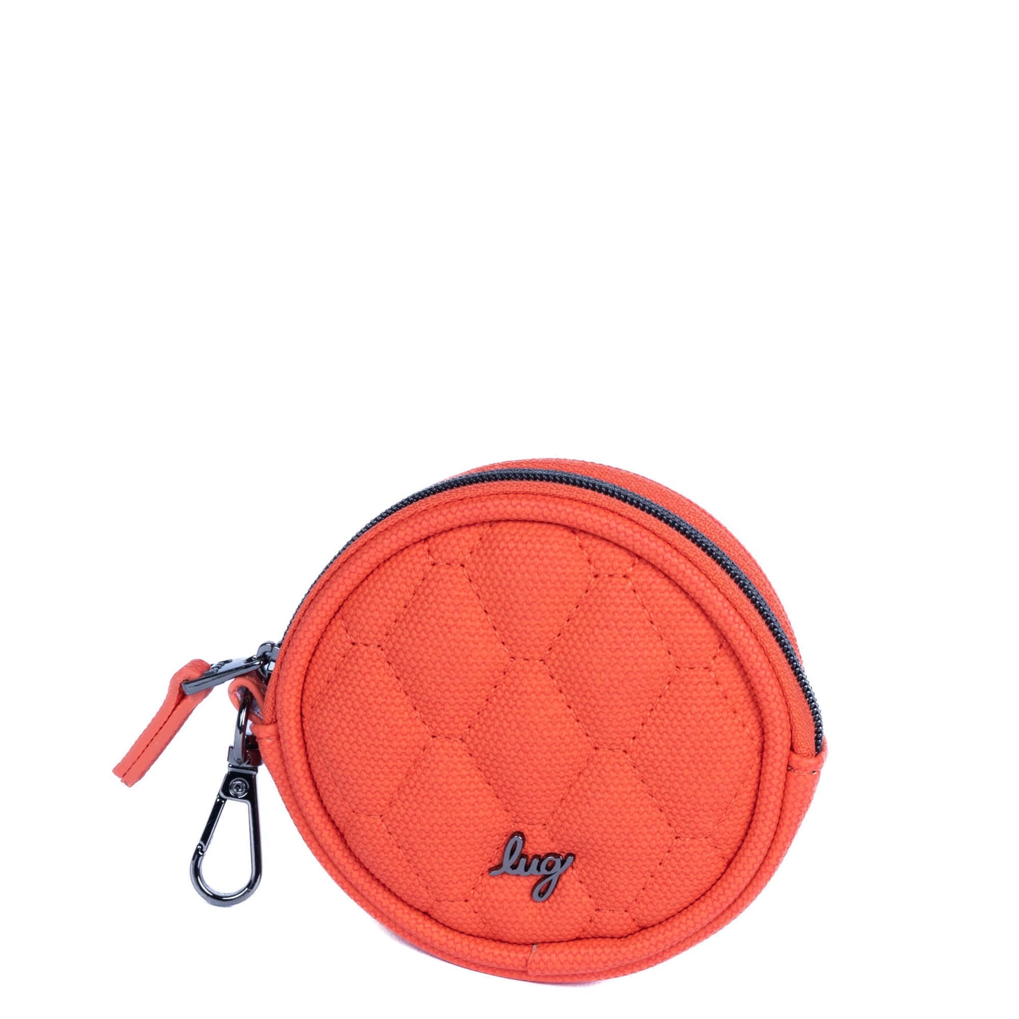Circle Matte Luxe VL Pouch - PAPAYA - CirclePouchMatteLuxe_Papaya_012