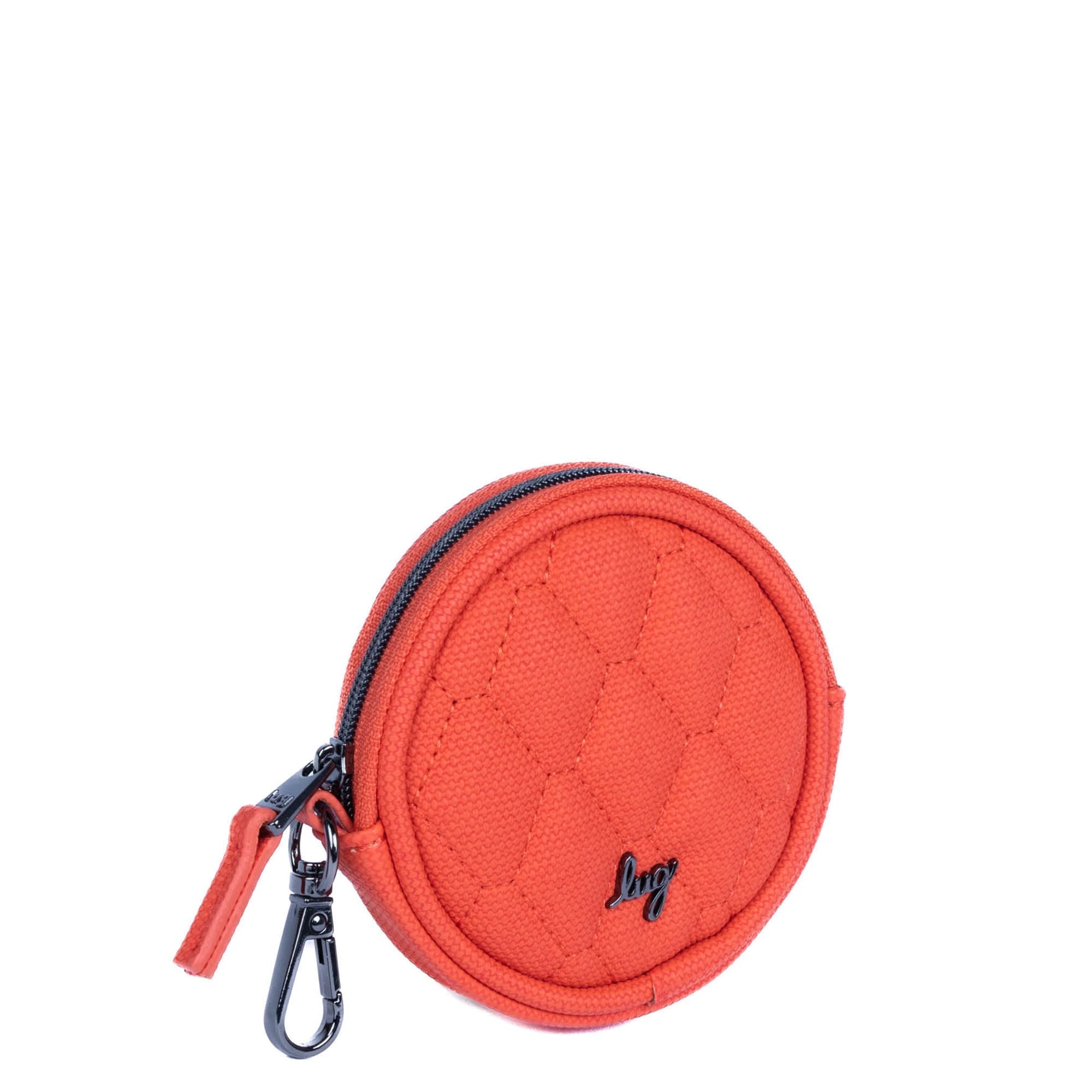 Circle Matte Luxe VL Pouch - PAPAYA - CirclePouchMatteLuxe_Papaya_022