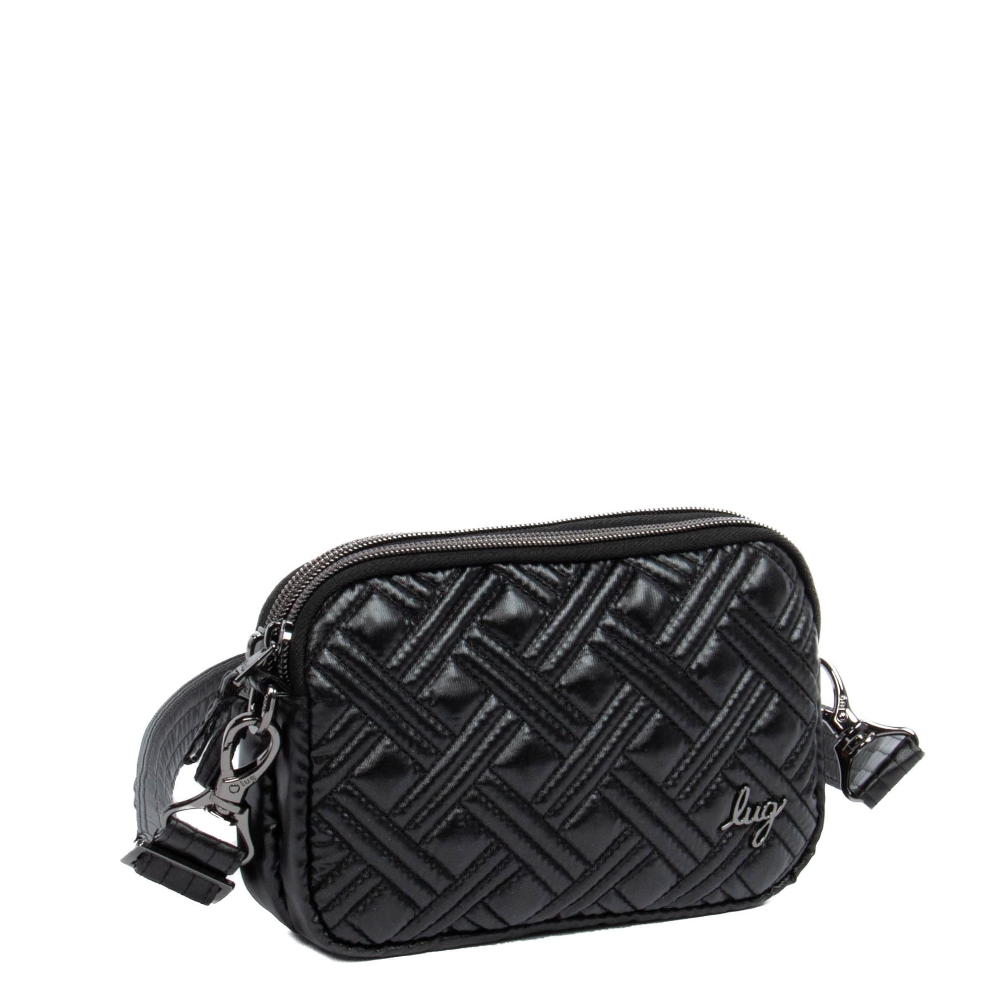 Coupe 2 Convertible Crossbody Bag - METALLIC BLACK 2 - Coupe2_MetallicBlack_02_f66914ca-f58d-401f-ba32-106a37a8df16