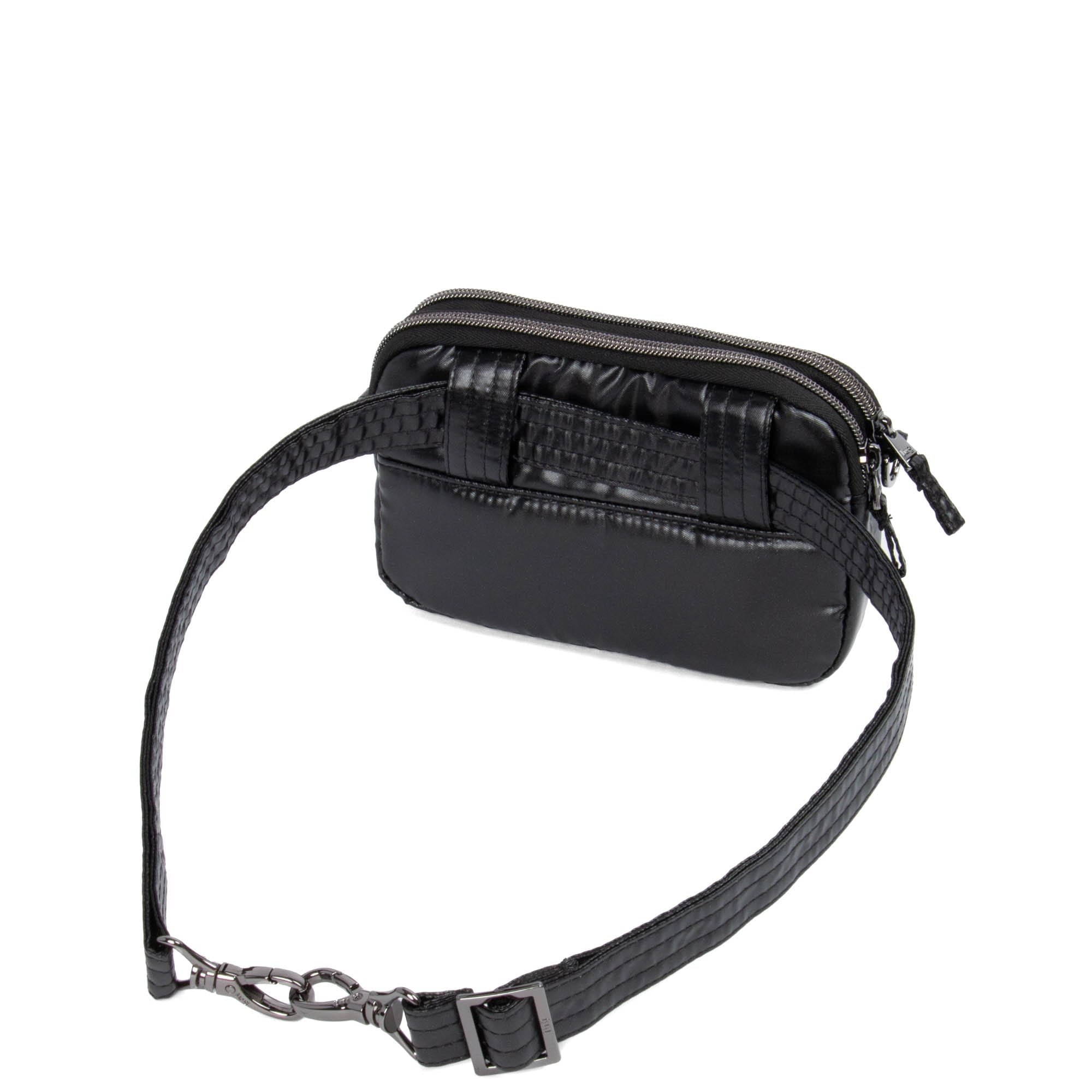 Coupe 2 Convertible Crossbody Bag - METALLIC BLACK 2 - Coupe2_MetallicBlack_04_e709835b-4b36-481c-9766-d7fe10362fd4