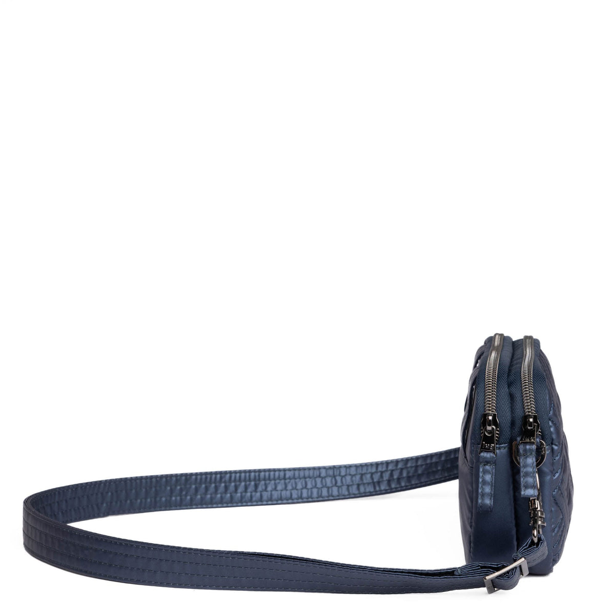 Coupe 2 Convertible Crossbody Bag - HEATHER GREY 2 - Coupe2_MetallicIndigo_03_cfd58915-5ae2-4317-b221-462d8289b734
