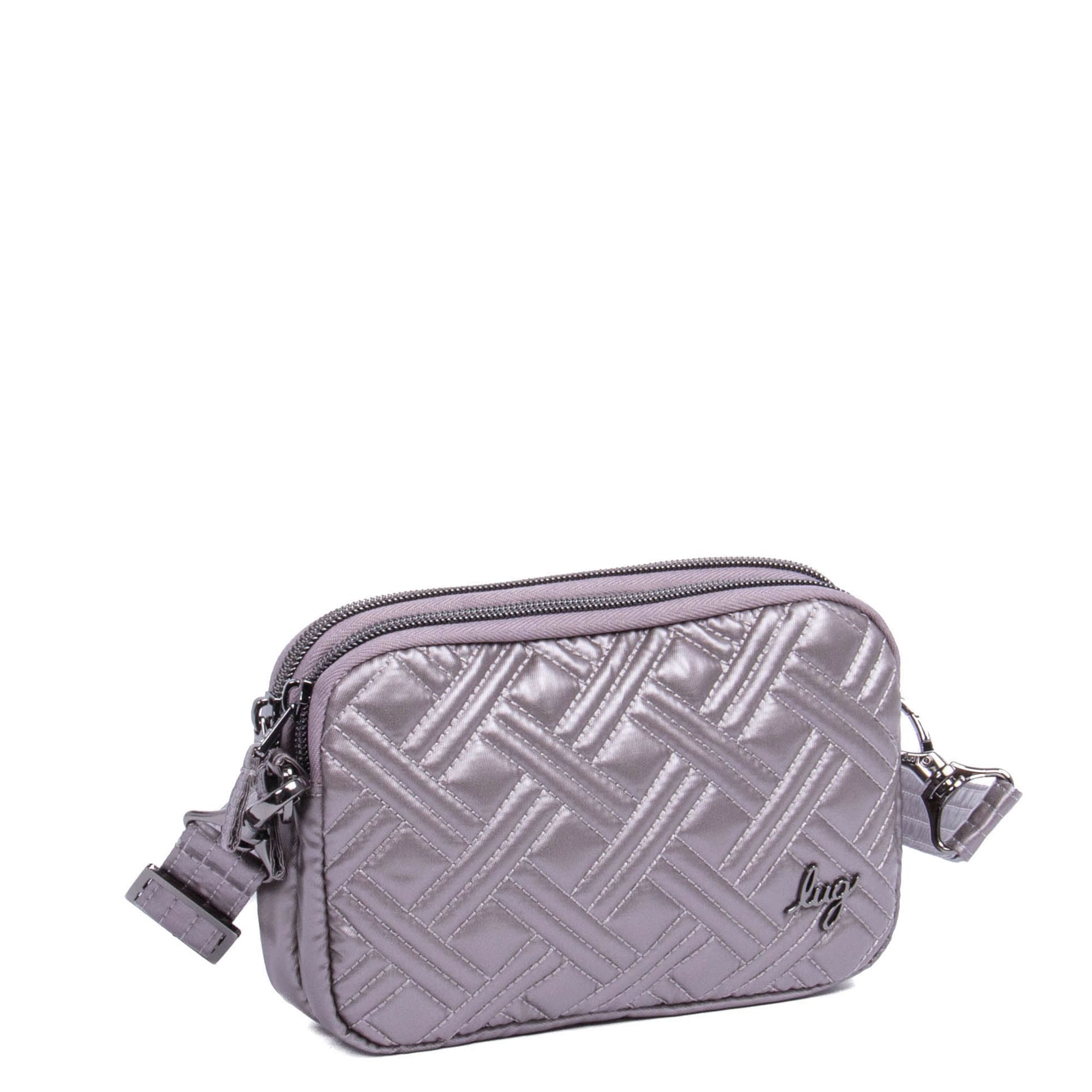 Coupe 2 Convertible Crossbody Bag - METALLIC PEARL - Coupe2_MetallicPearl_02