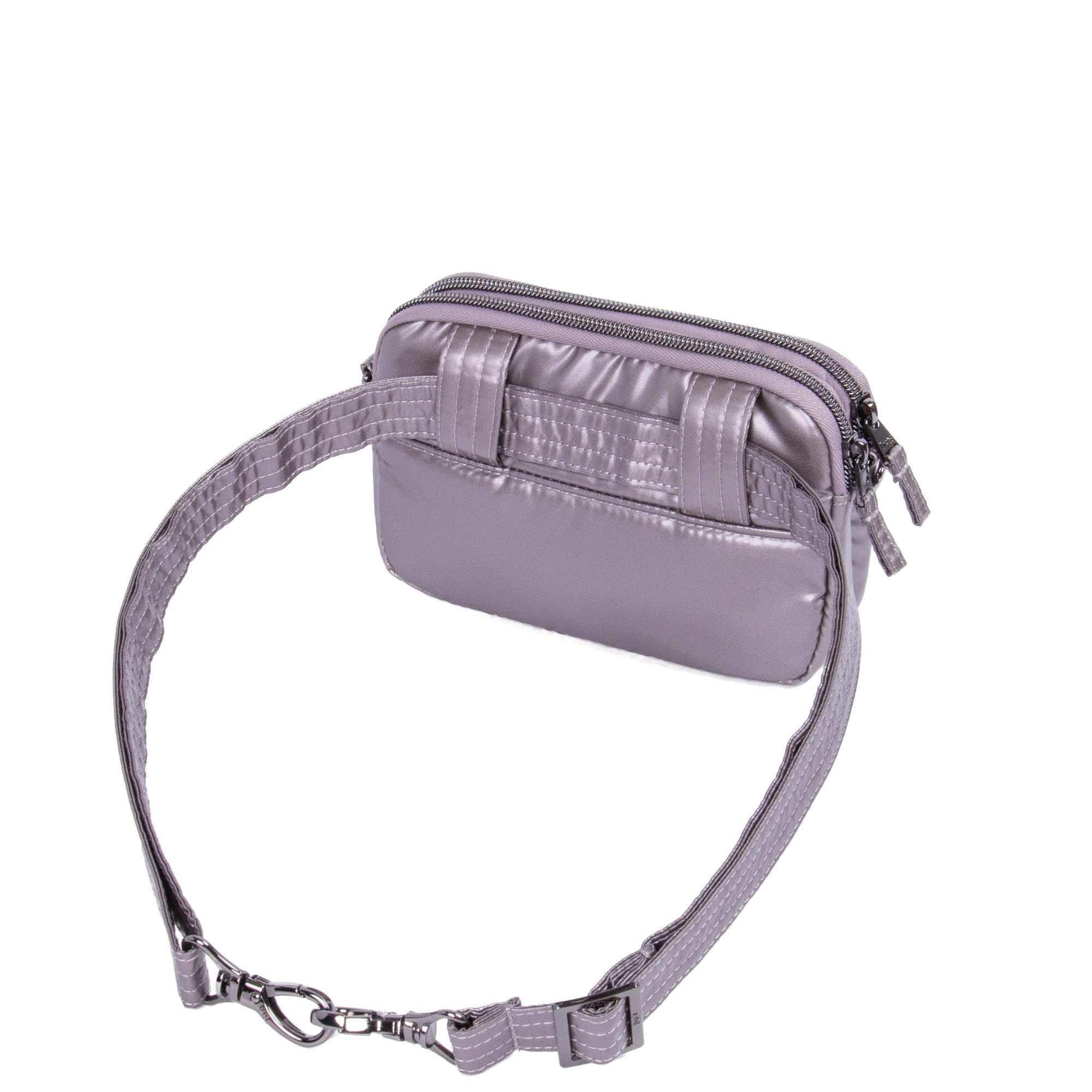 Coupe 2 Convertible Crossbody Bag - METALLIC PEARL - Coupe2_MetallicPearl_04