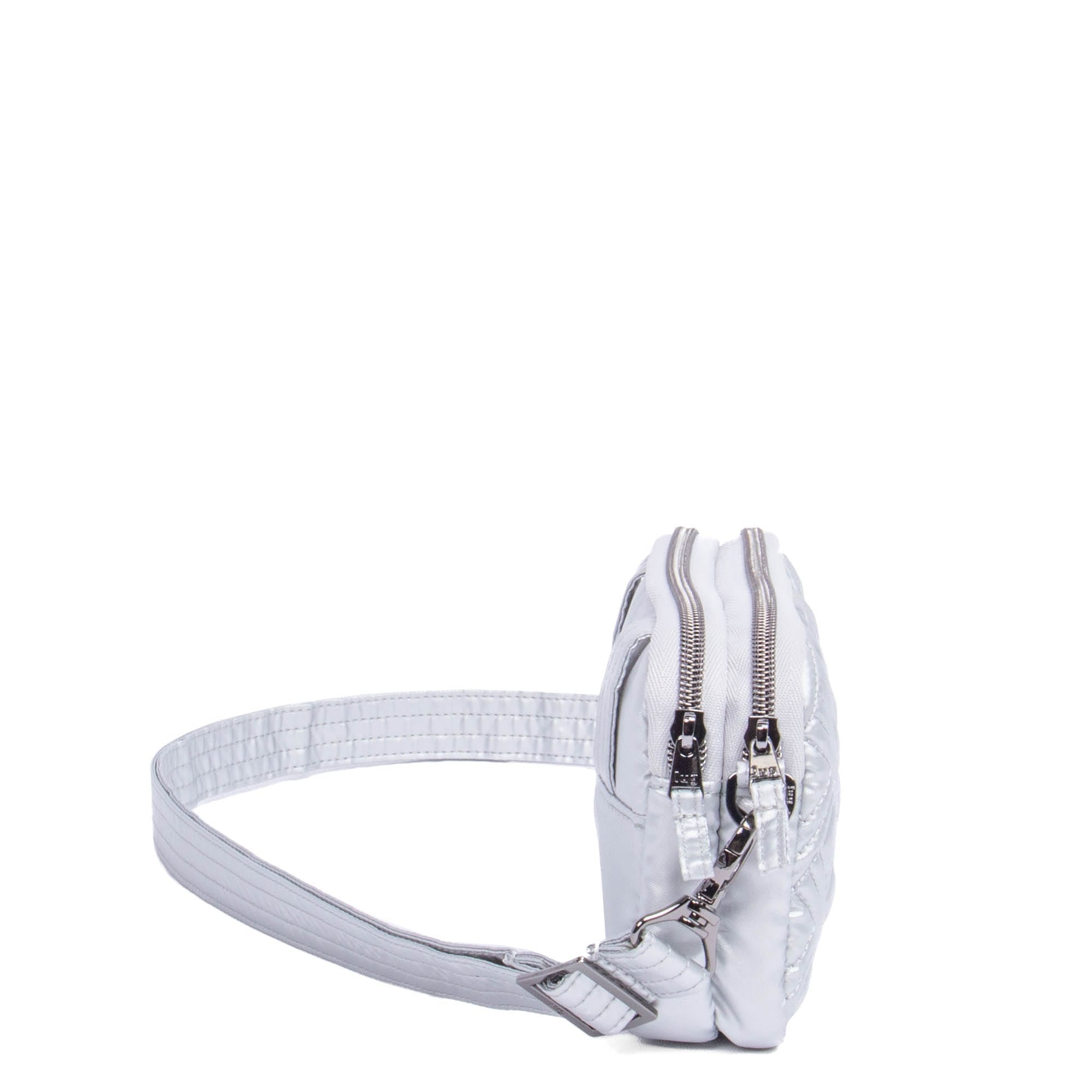 Coupe 2 Convertible Crossbody Bag - METALLIC SILVER - Coupe2_MetallicSilver_03