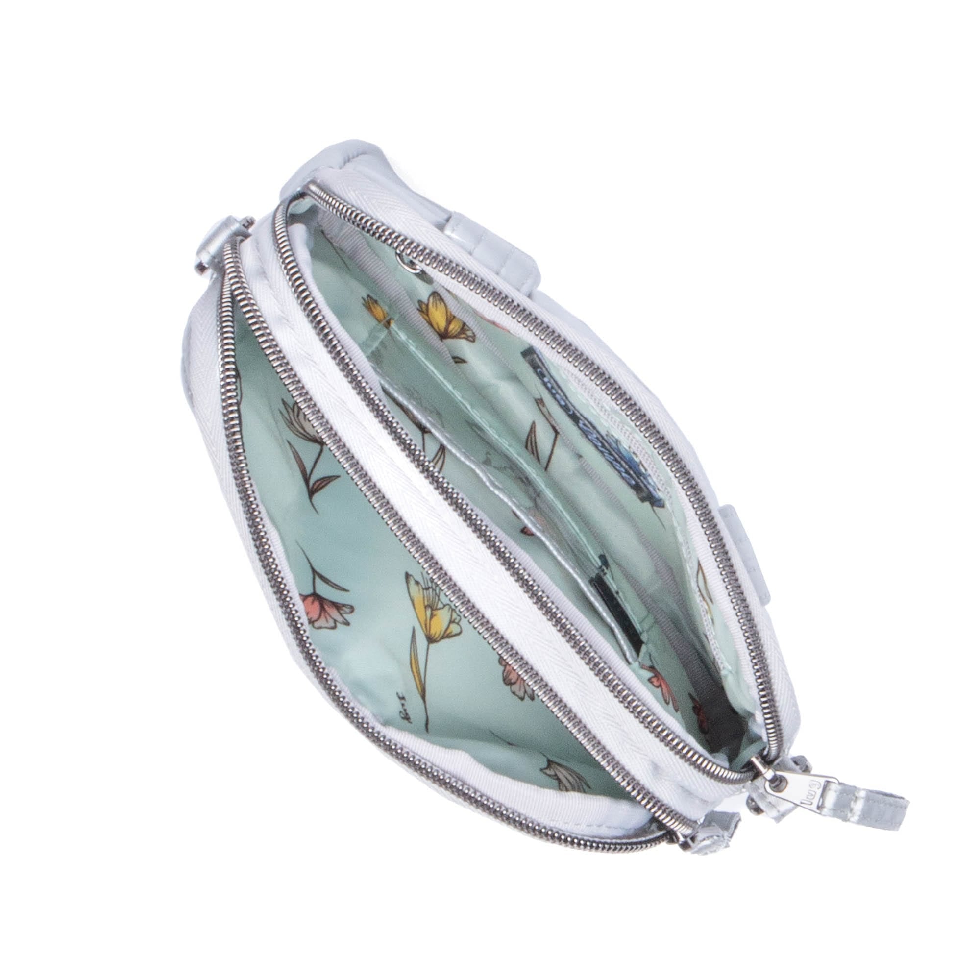 Coupe 2 Convertible Crossbody Bag - METALLIC SILVER - Coupe2_MetallicSilver_05