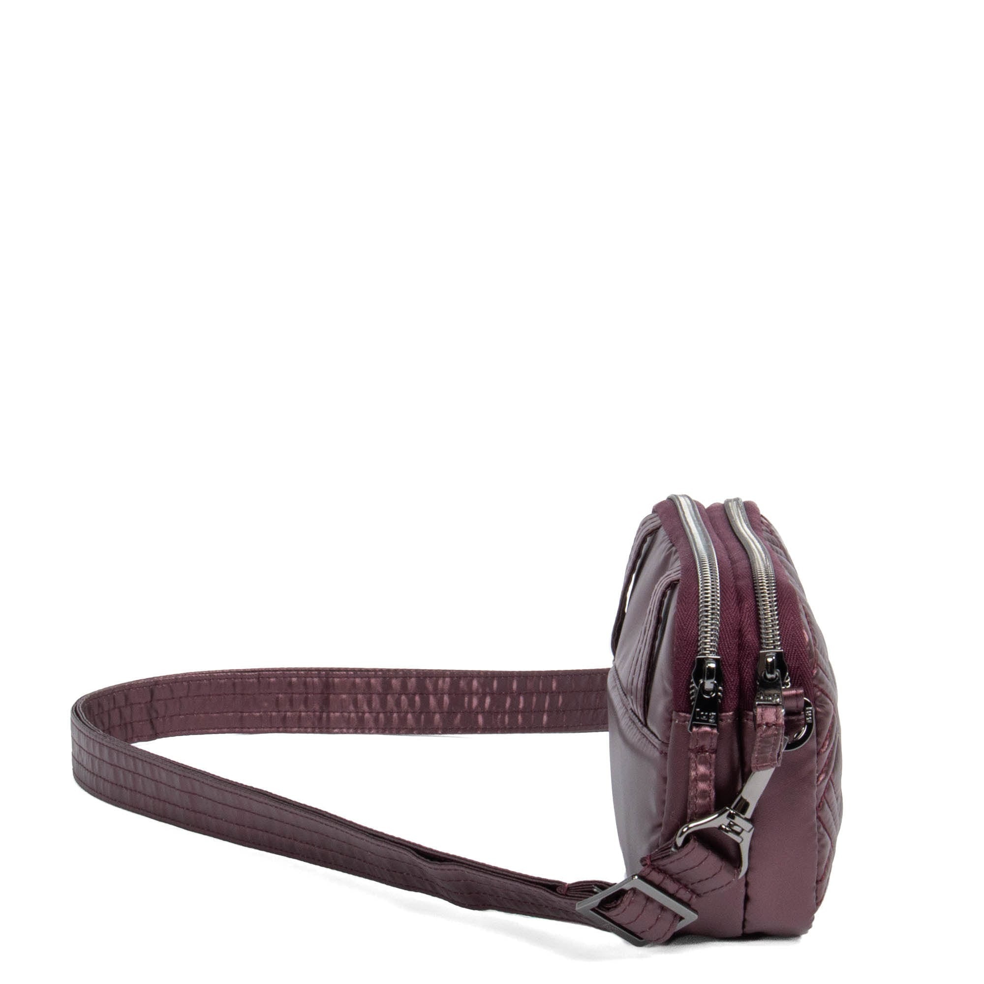 Coupe 2 Convertible Crossbody Bag - METALLIC WINE - Coupe2_MetallicWine_03