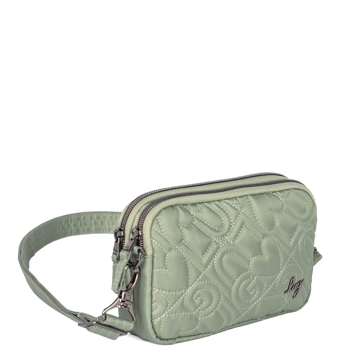 Coupe Love Convertible Crossbody Bag - SAGE - CoupeLE_Sage_02