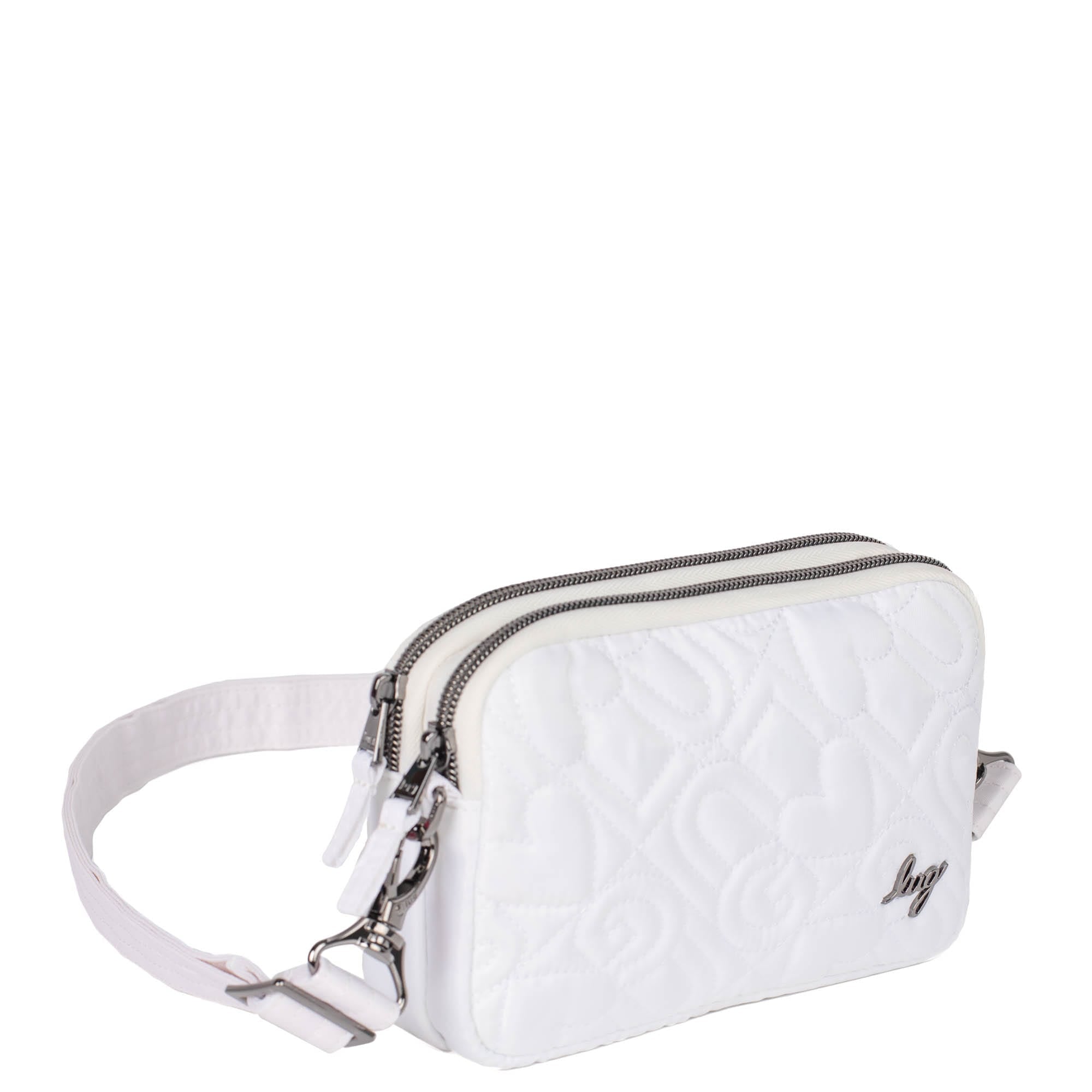 Coupe Love Convertible Crossbody Bag - WHITE - CoupeLE_White_02