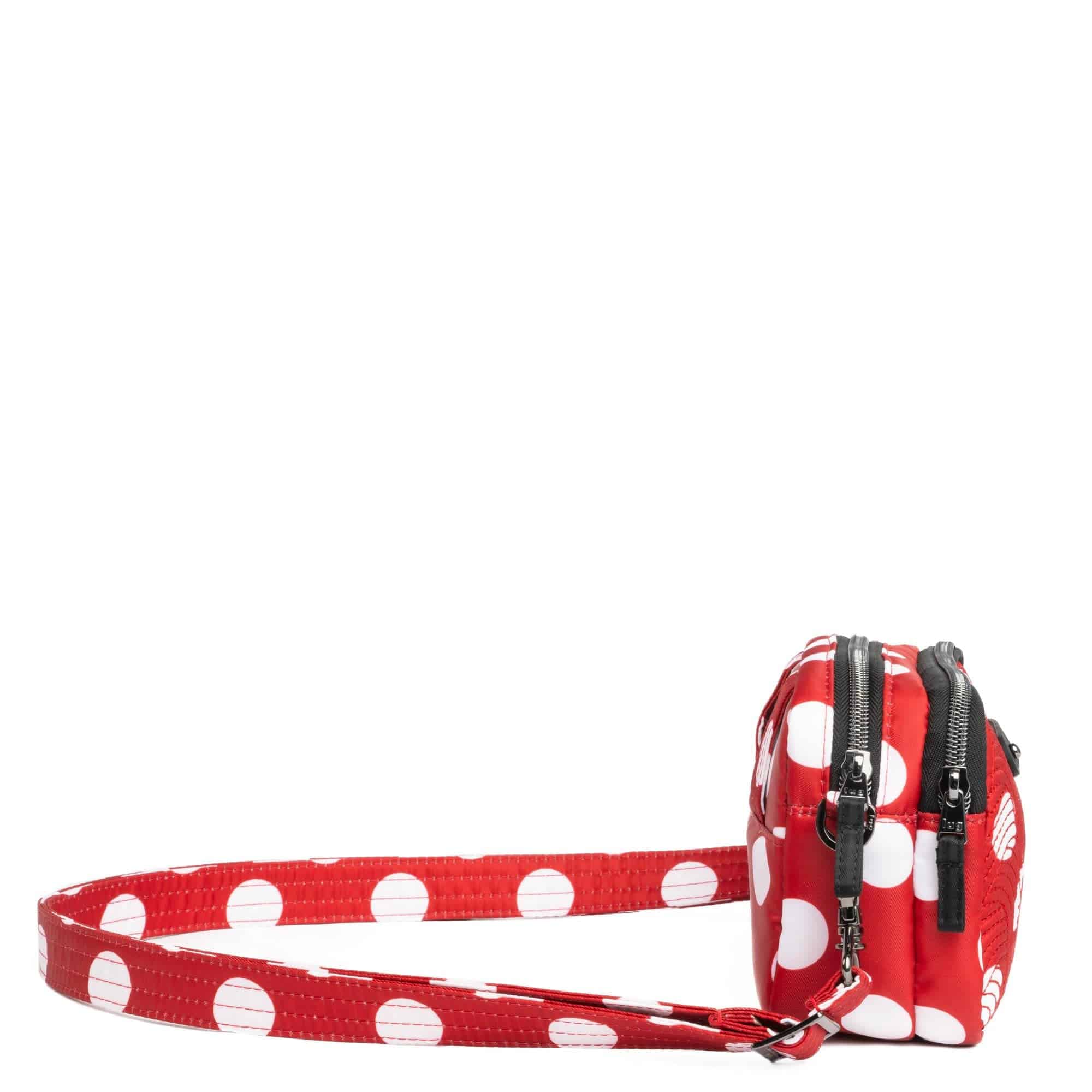 Coupe SE 2 Convertible Crossbody Bag - CRIMSON LARGE DOT - CoupeSE2_CrimsonLGDot_03