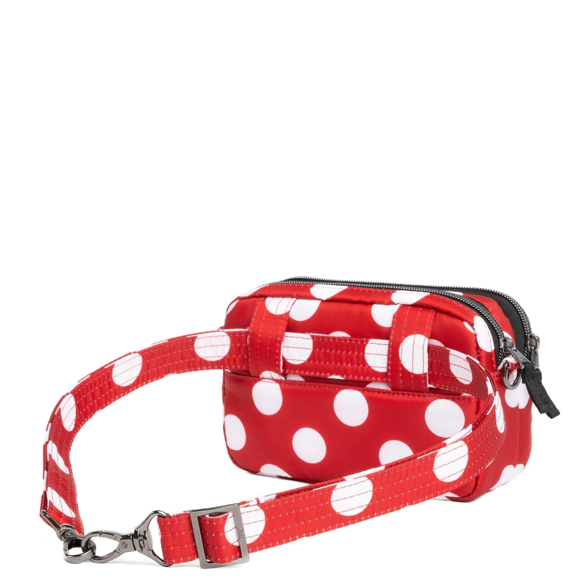 Coupe SE 2 Convertible Crossbody Bag - CRIMSON LARGE DOT - CoupeSE2_CrimsonLGDot_04