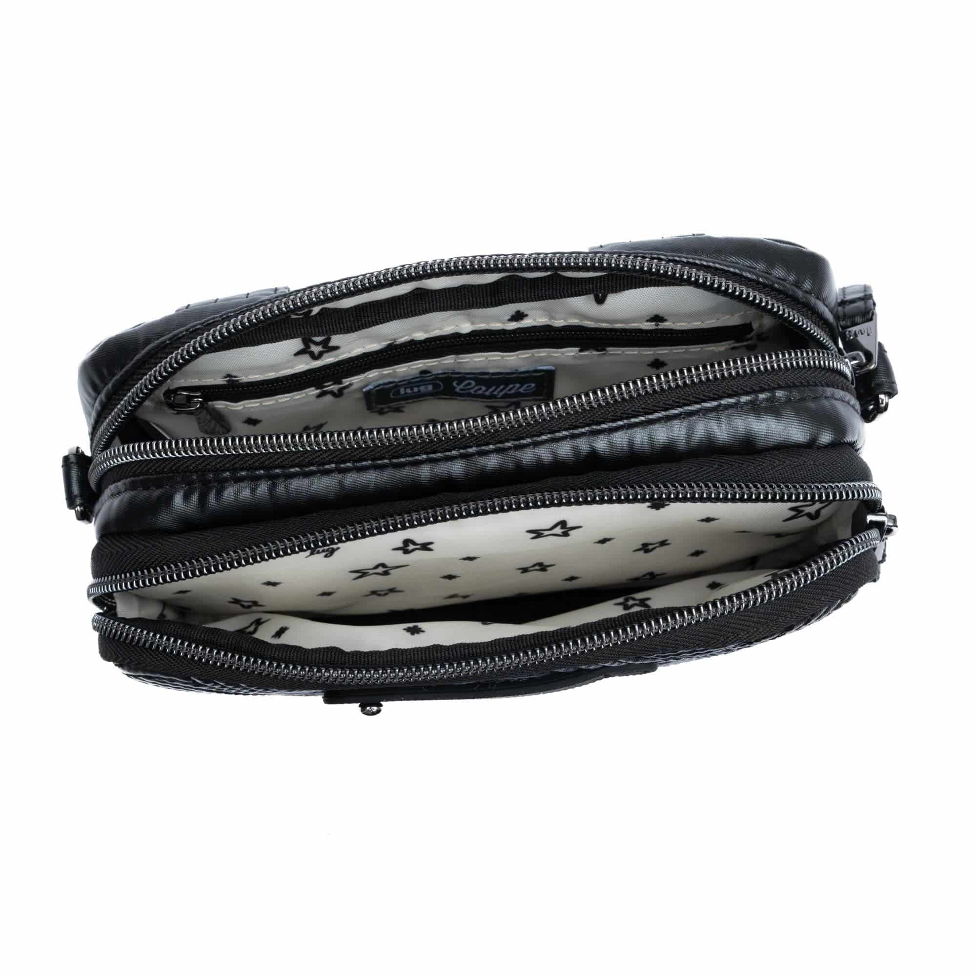 Coupe SE 2 Convertible Crossbody Bag - METALLIC BLACK - CoupeSE2_MetallicBlack_05