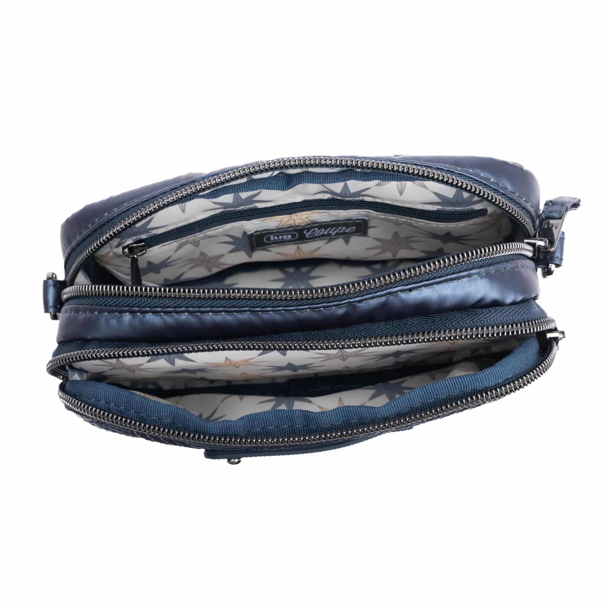 Coupe SE 2 Convertible Crossbody Bag - METALLIC INDIGO - CoupeSE2_MetallicIndigo_05
