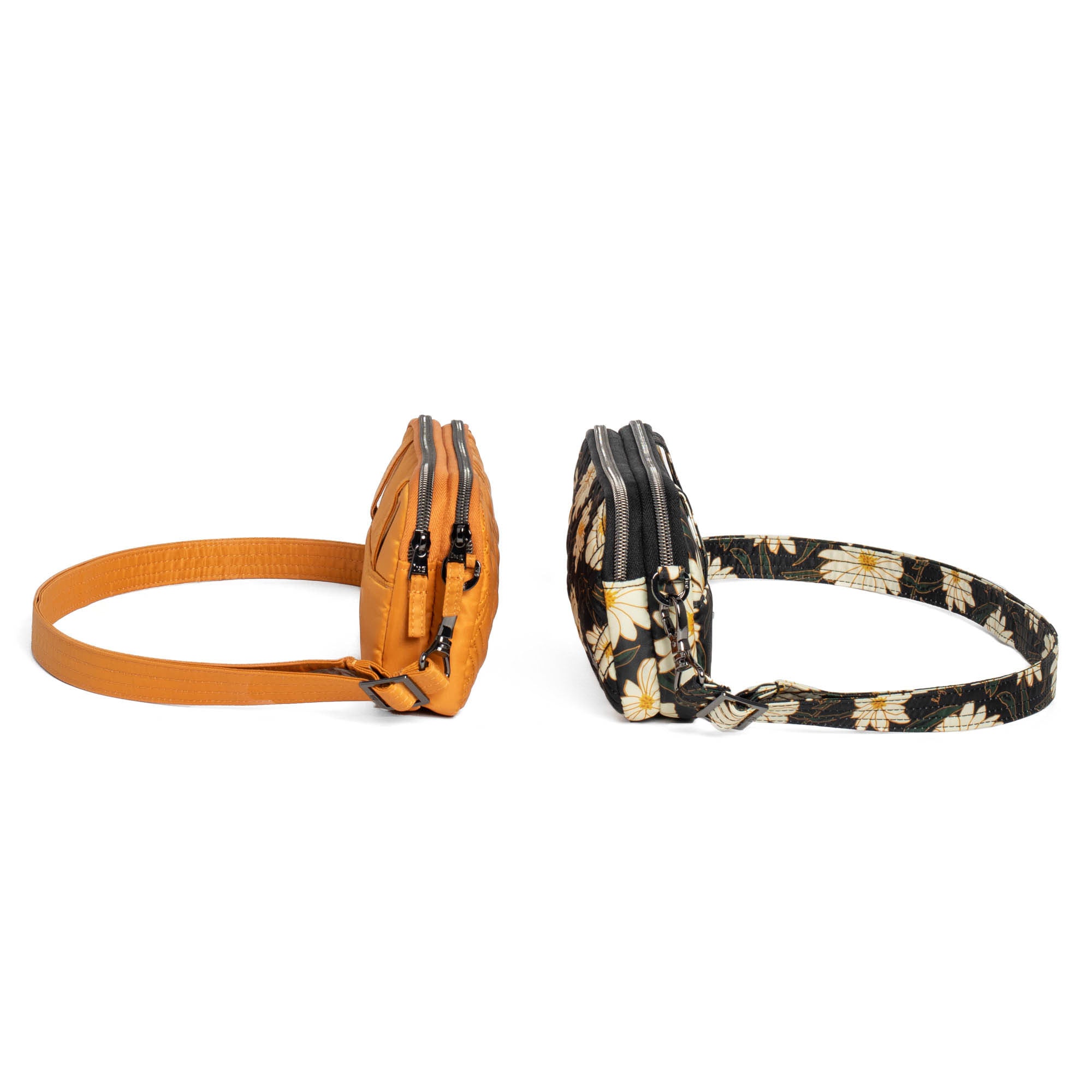 Coupe XL Convertible Crossbody Bag - 2pc Set - AUTUMN DAISIES AMBER YELLOW - CoupeXLSetof2_AutumnDaisies_AmberYellow_03_55os7h