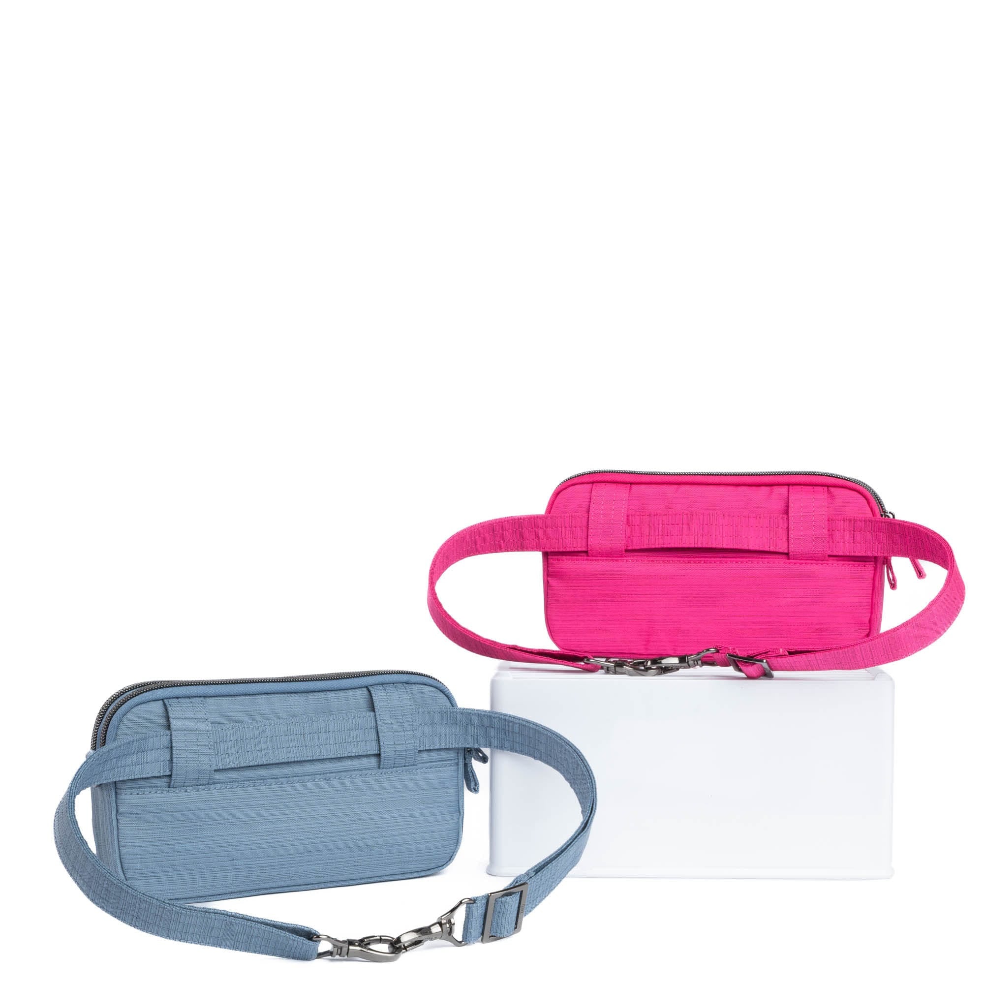 Coupe XL Convertible Crossbody Bag - 2pc Set - BRUSHED ROSETTE PINK BRUSHED BLUE MOON - CoupeXLSetof2_BrushedBlueMoon_BrushedRosettePink_04_s0j7ud