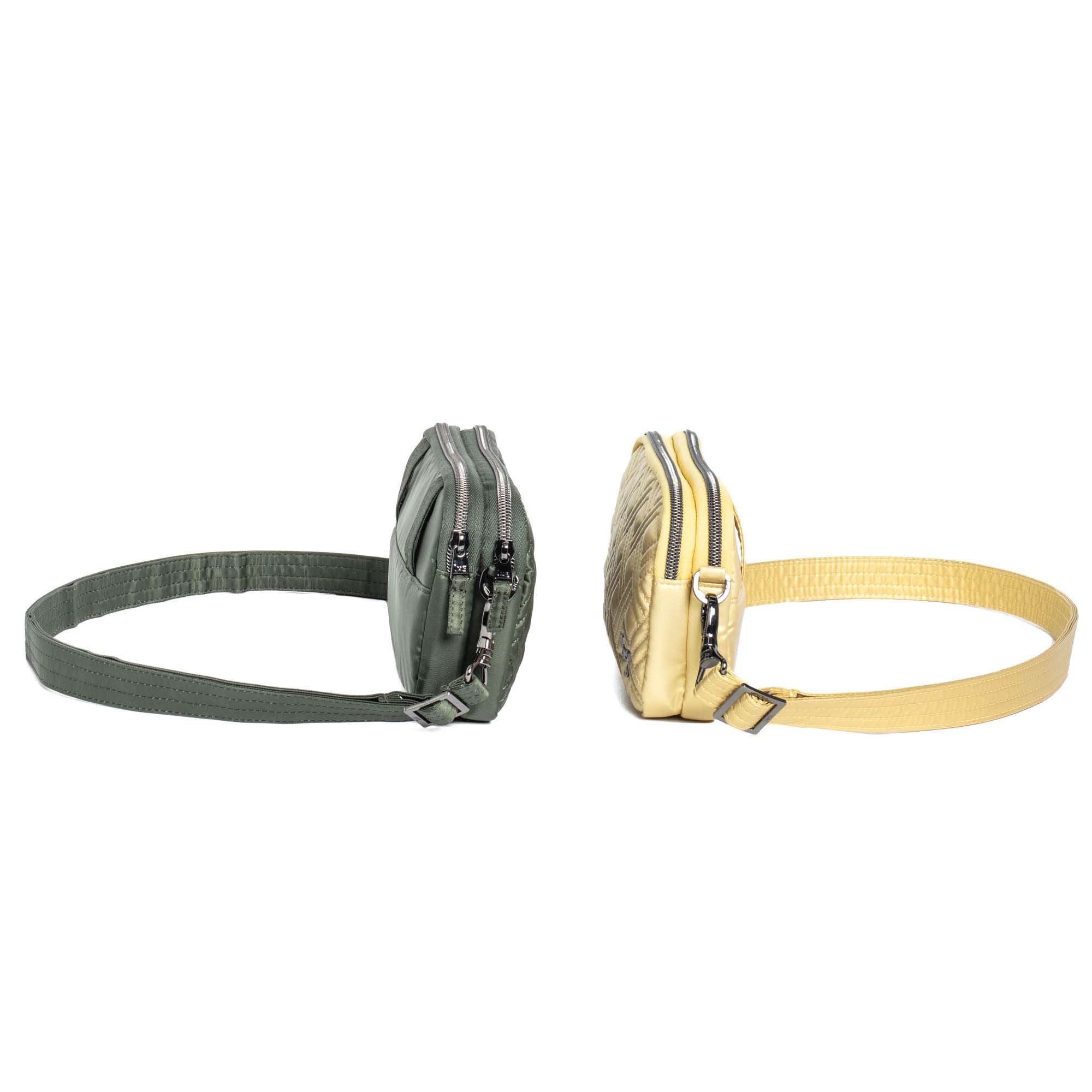 Coupe XL Convertible Crossbody Bag - 2pc Set - METALLIC GOLD OLIVE GREEN - CoupeXLSetof2_MetallicGold_OliveGreen_03_j9qoep