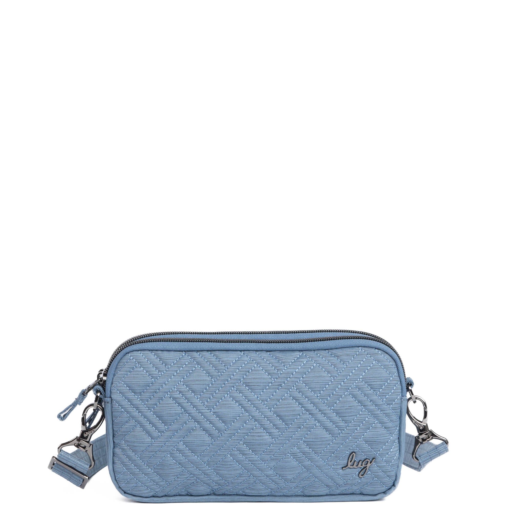 Coupe XL Convertible Crossbody Bag - BRUSHED BLUE MOON - CoupeXL_BrushedBlueMoon_01