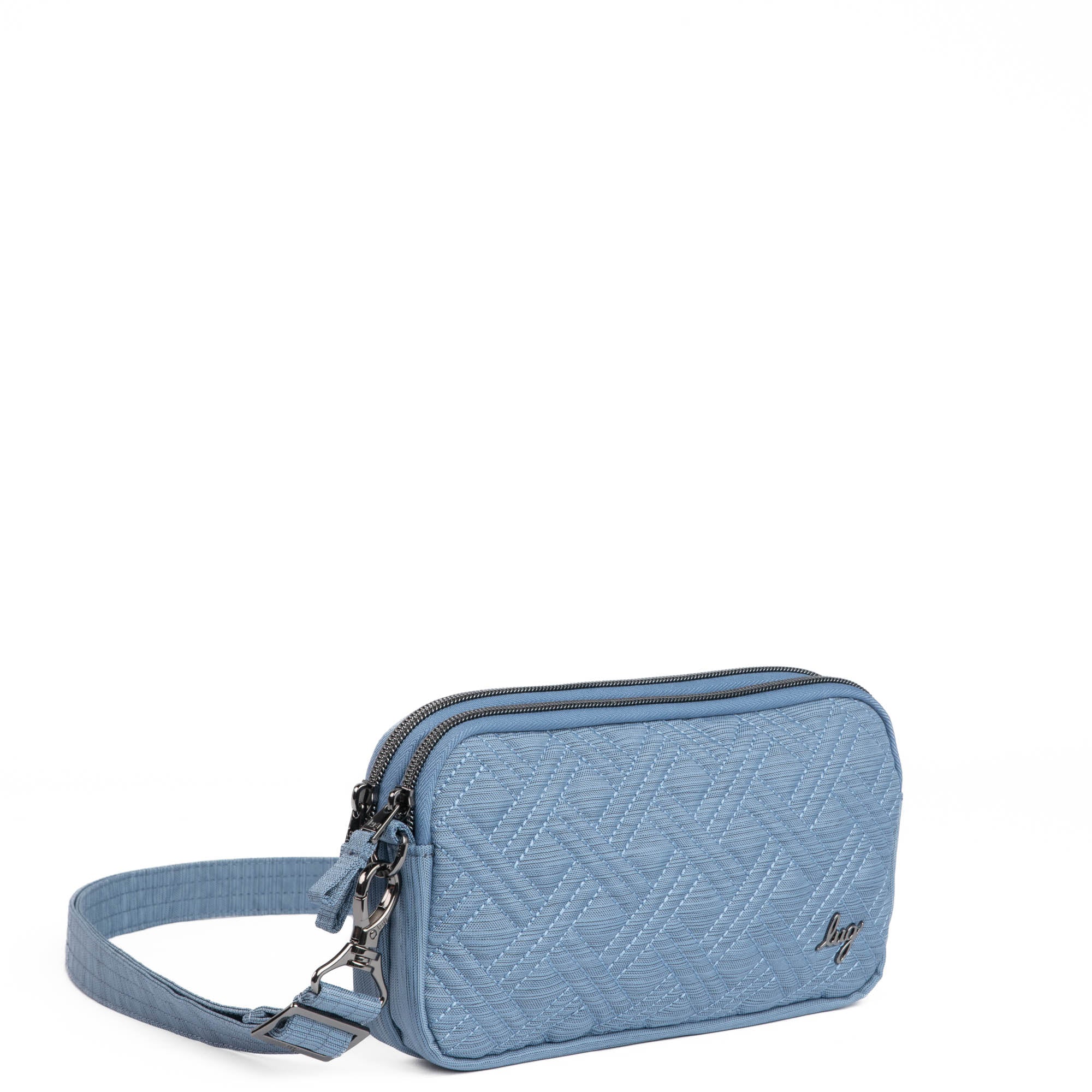 Coupe XL Convertible Crossbody Bag - BRUSHED BLUE MOON - CoupeXL_BrushedBlueMoon_02
