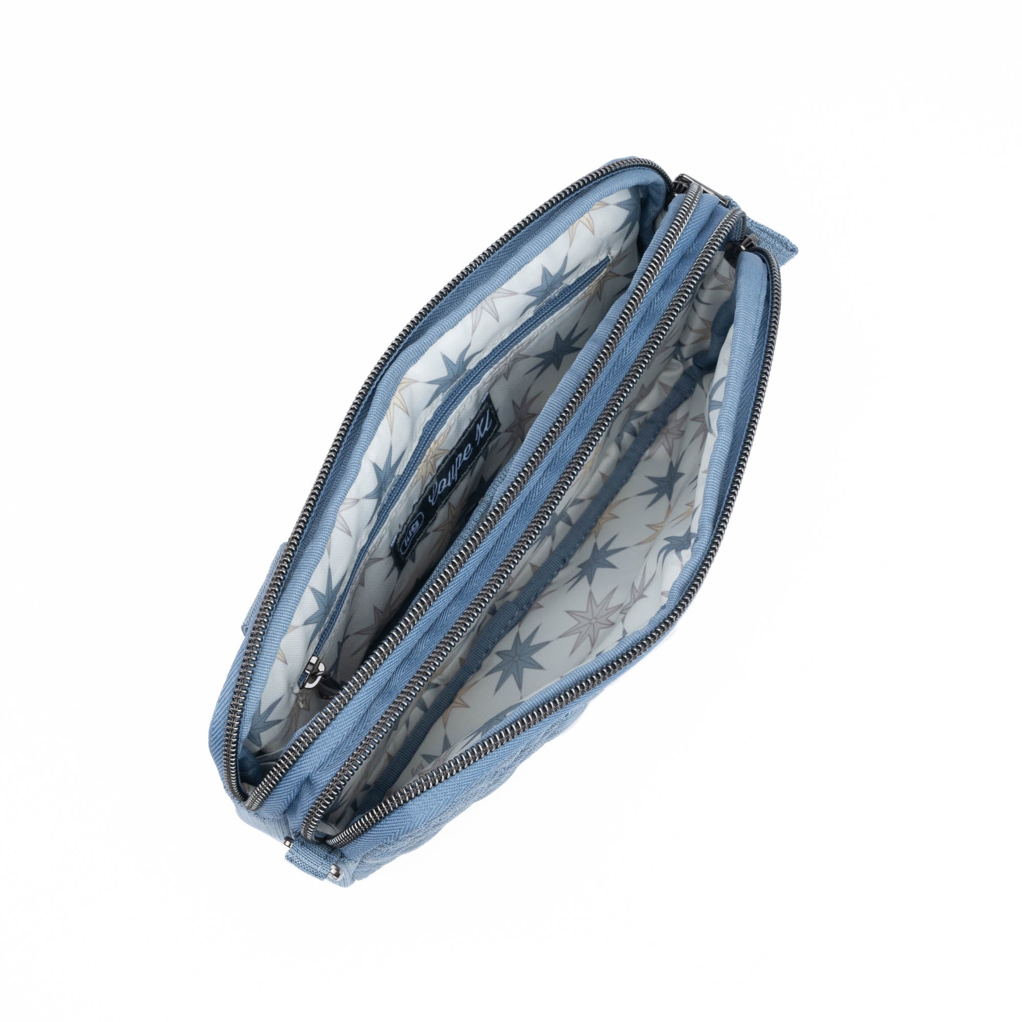 Coupe XL Convertible Crossbody Bag - BRUSHED BLUE MOON - CoupeXL_BrushedBlueMoon_05