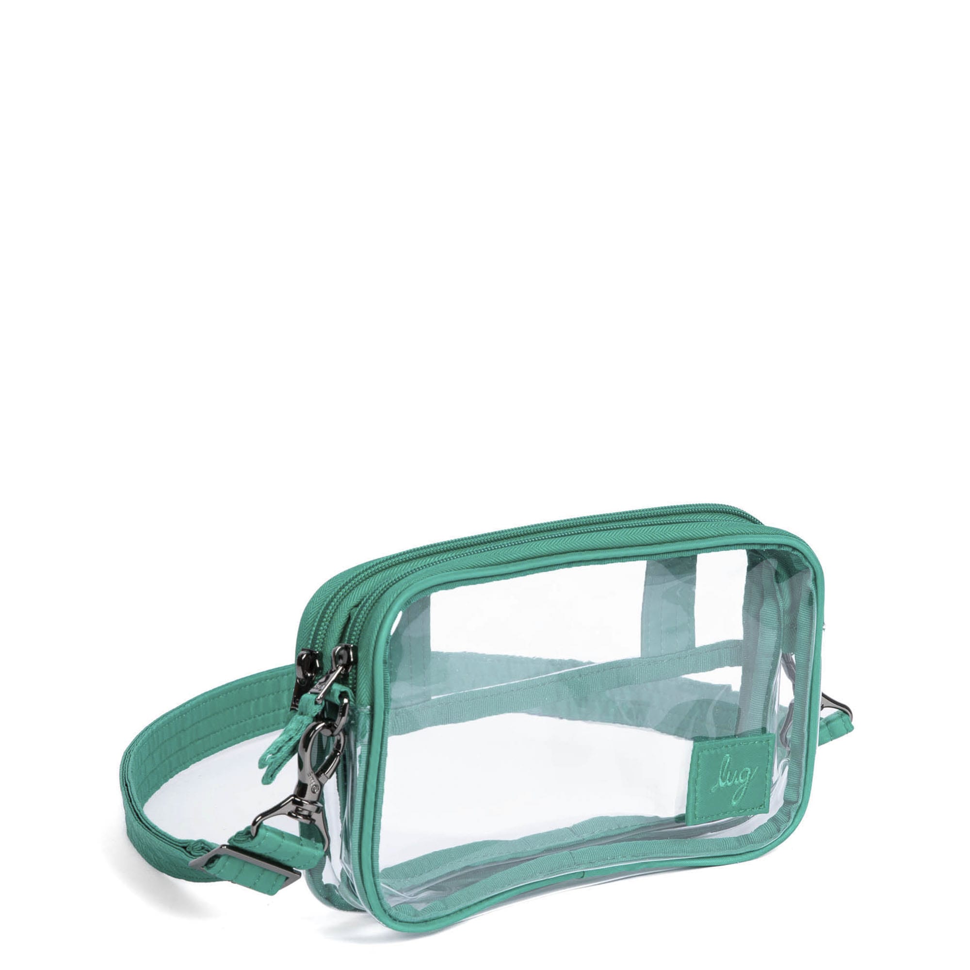 Coupe XL Clearview Crossbody Bag - KELLY GREEN - CoupeXL_Clearview_KellyGreen_02