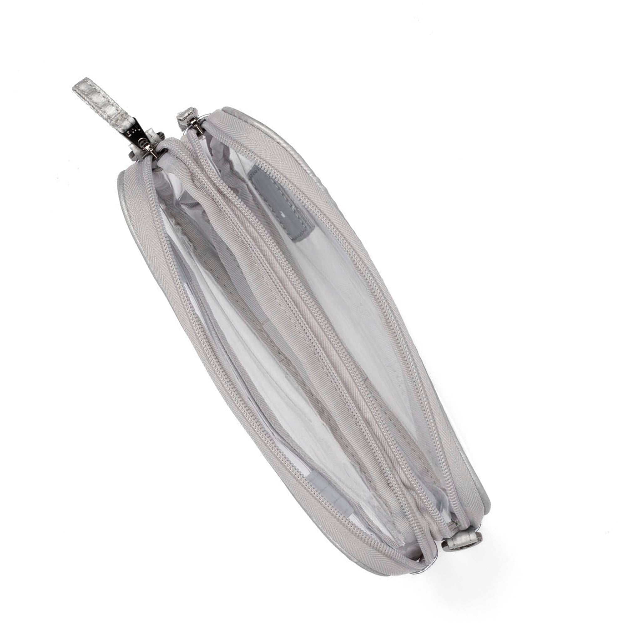 Coupe XL Clearview Crossbody Bag - METALLIC SILVER - CoupeXL_Clearview_MetallicSilver_05