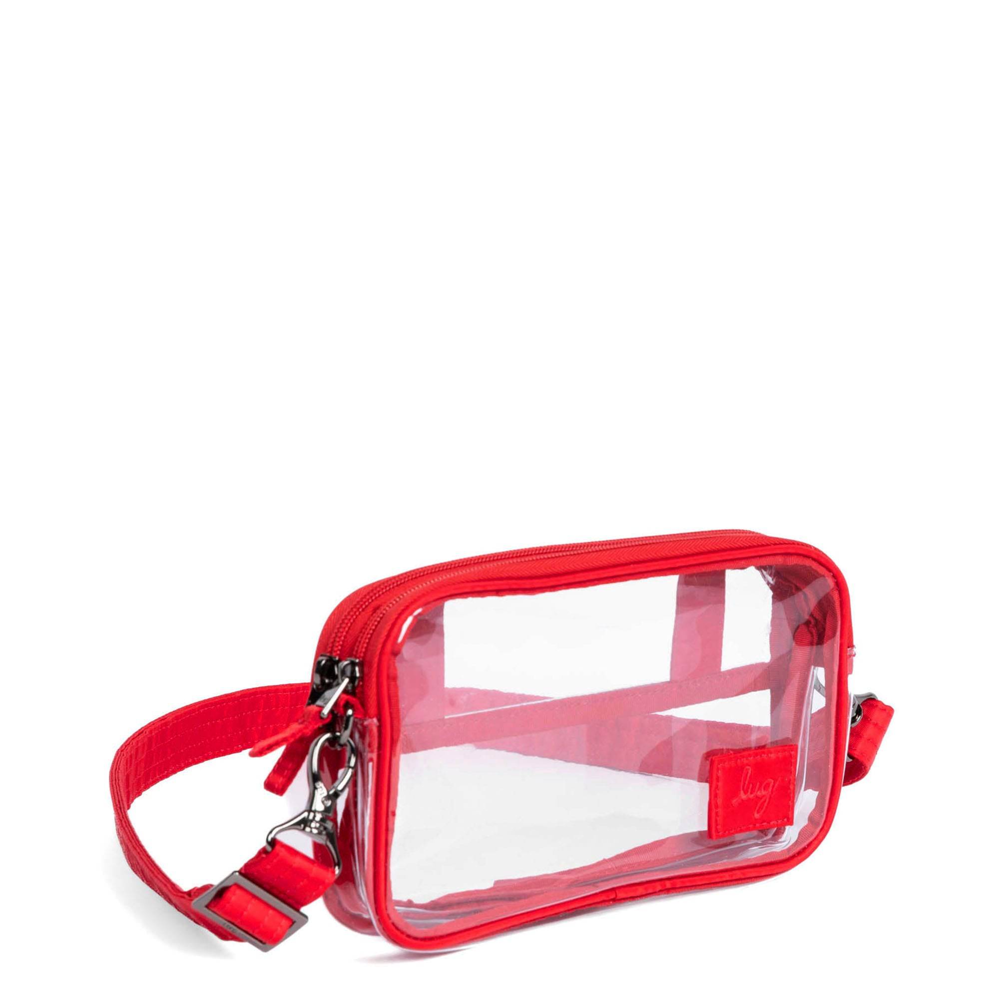Coupe XL Clearview Crossbody Bag - POPPY RED - CoupeXL_Clearview_PoppyRed_02