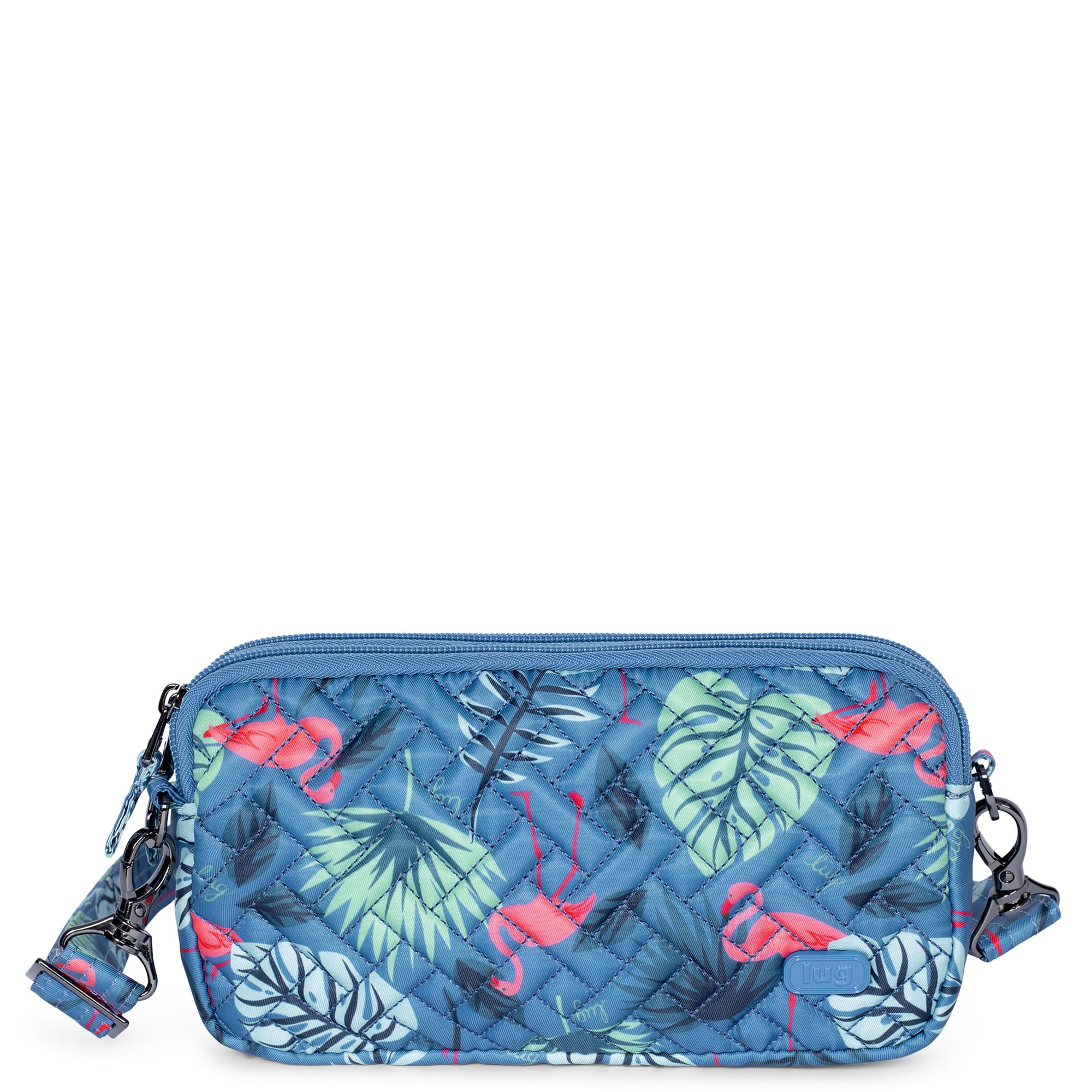 Coupe XL Convertible Crossbody Bag - FLAMINGO BLUE - CoupeXL_FlamingoBlue_01