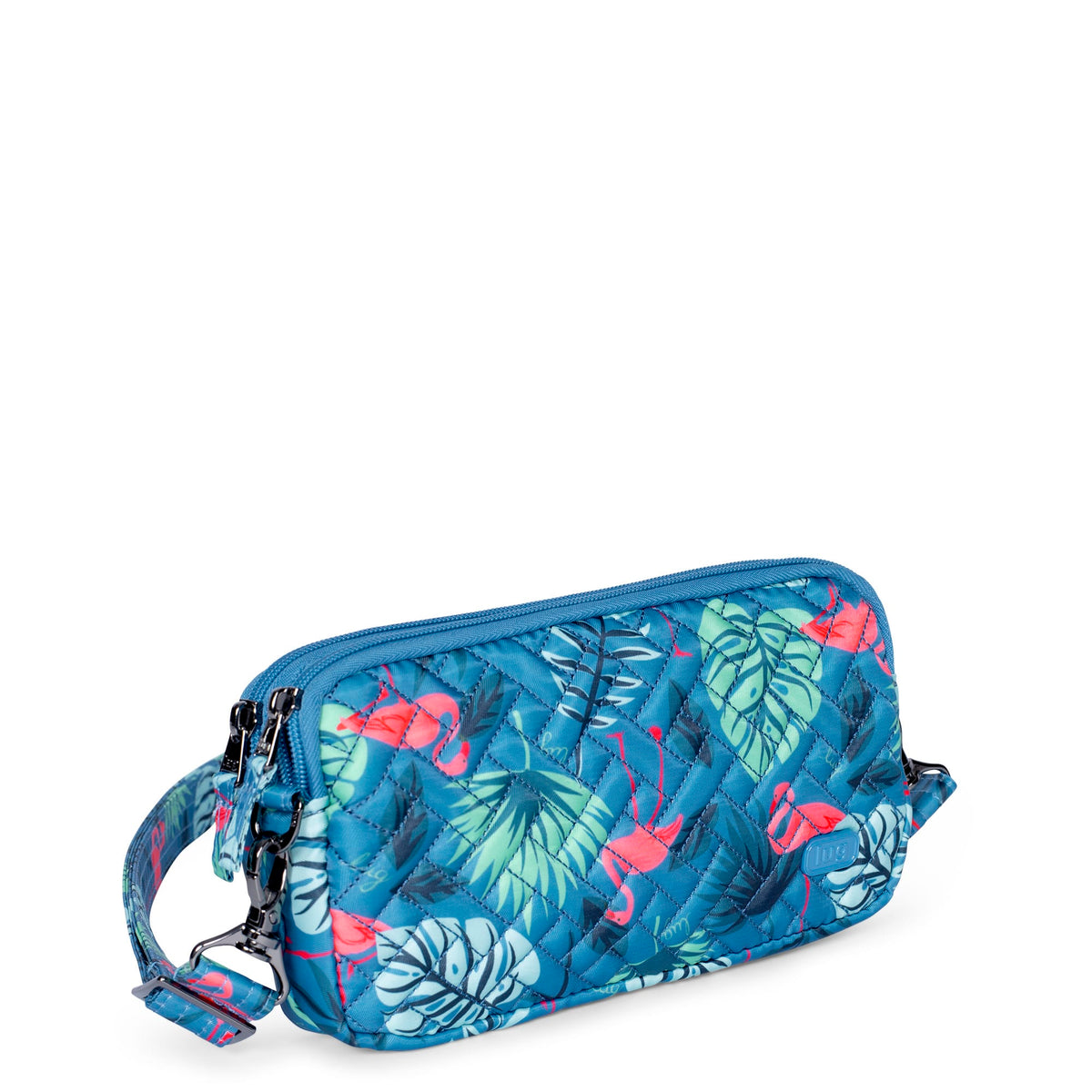 Coupe XL Convertible Crossbody Bag - FLAMINGO BLUE - CoupeXL_FlamingoBlue_02