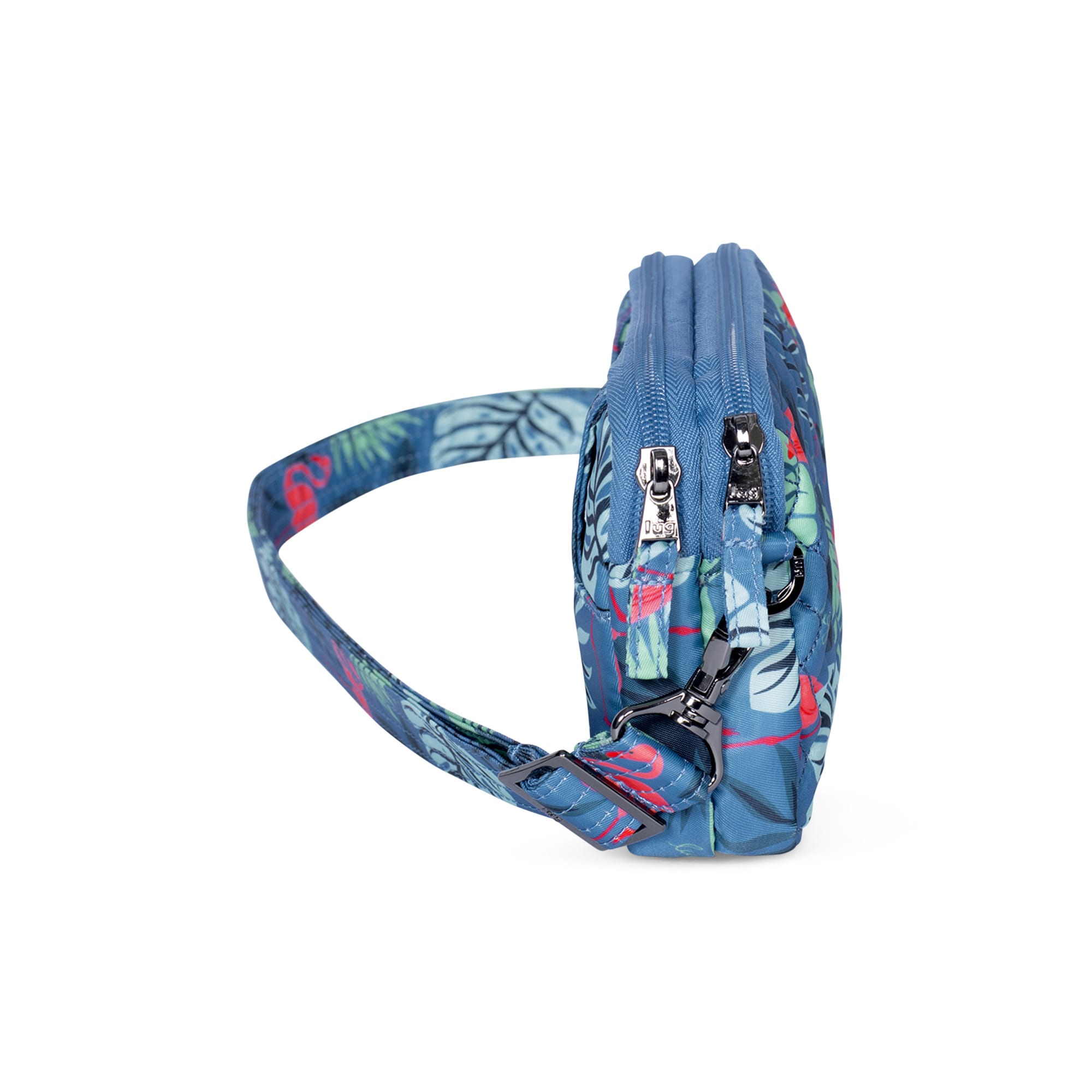 Coupe XL Convertible Crossbody Bag - FLAMINGO BLUE - CoupeXL_FlamingoBlue_03