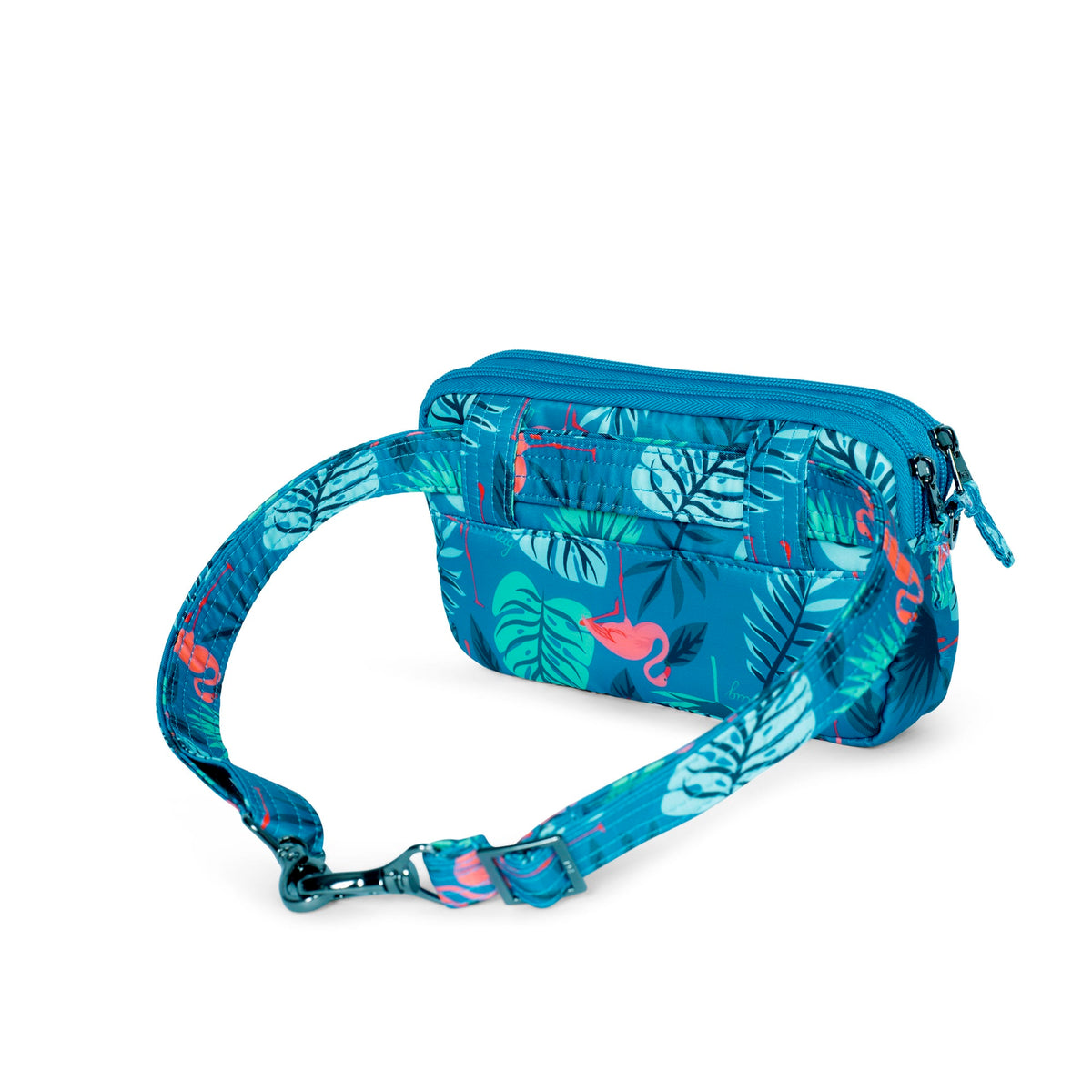 Coupe XL Convertible Crossbody Bag - FLAMINGO BLUE - CoupeXL_FlamingoBlue_04