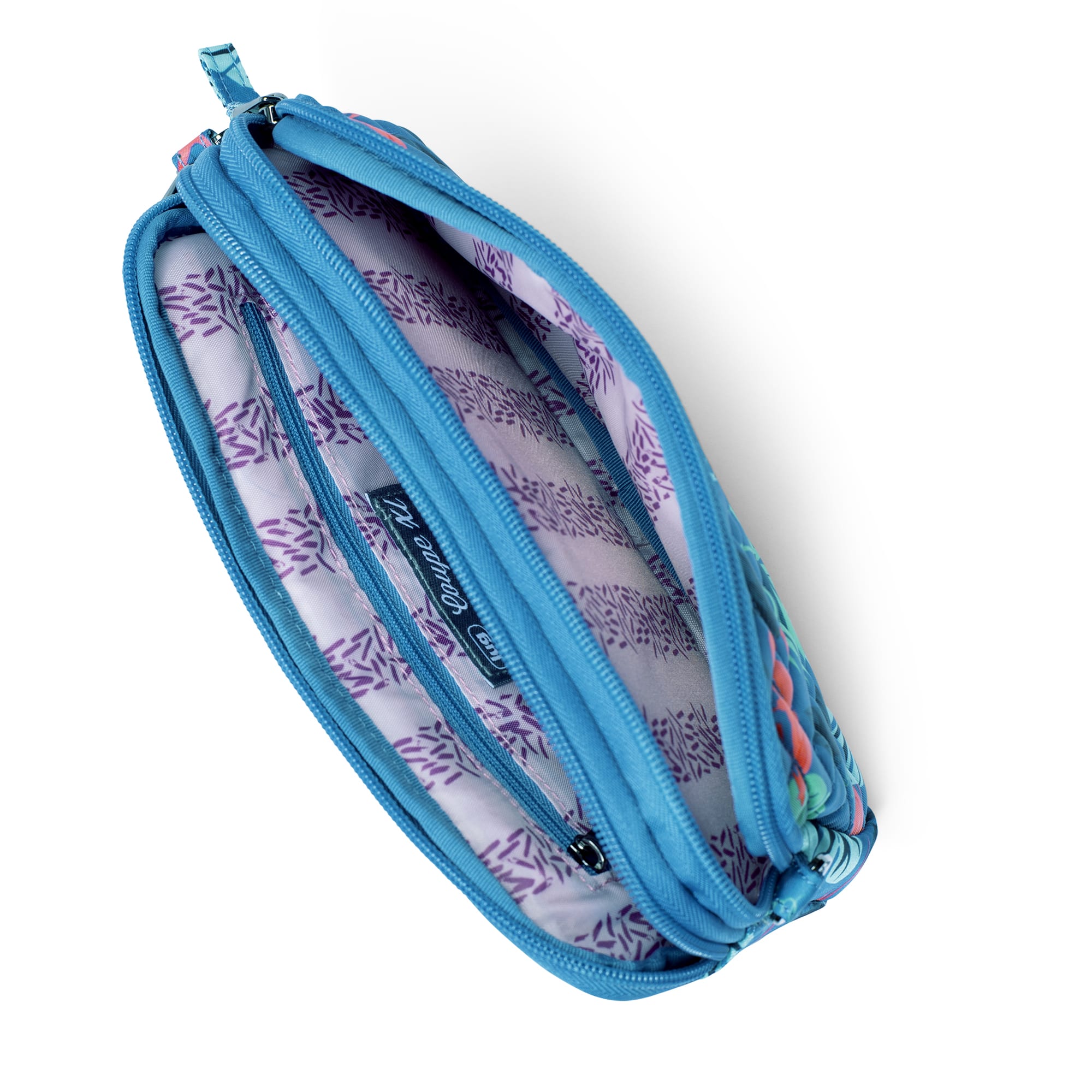 Coupe XL Convertible Crossbody Bag - FLAMINGO BLUE - CoupeXL_FlamingoBlue_05