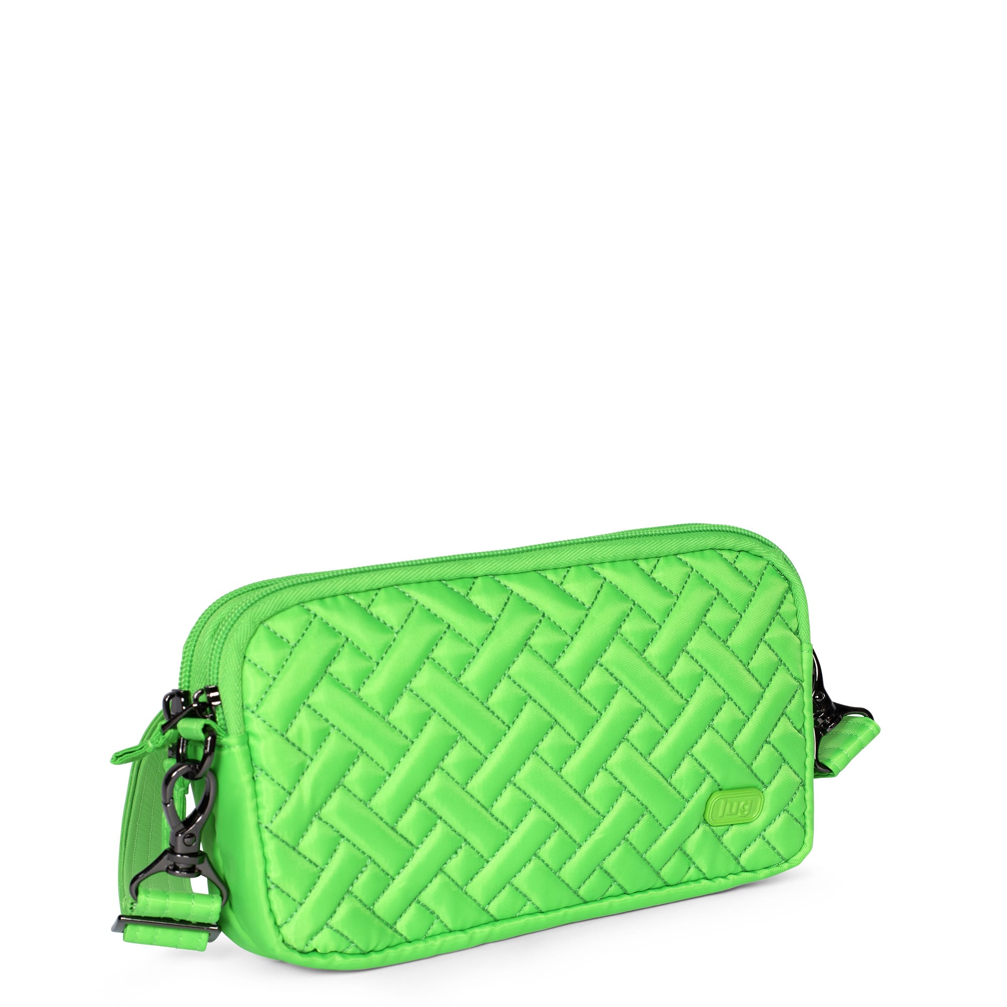 Coupe XL Convertible Crossbody Bag - LIME GREEN - CoupeXL_Green_02