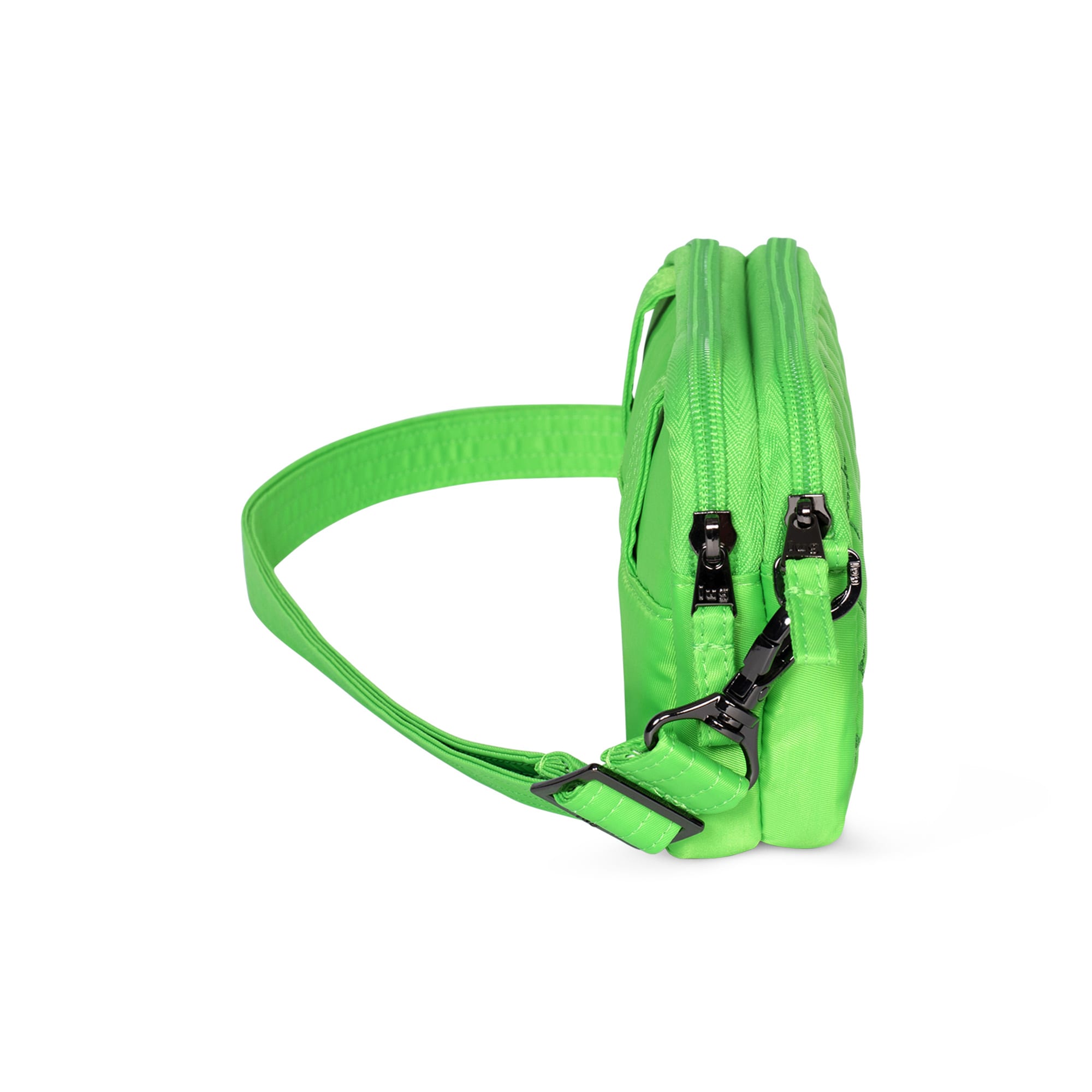 Coupe XL Convertible Crossbody Bag - LIME GREEN - CoupeXL_Green_03