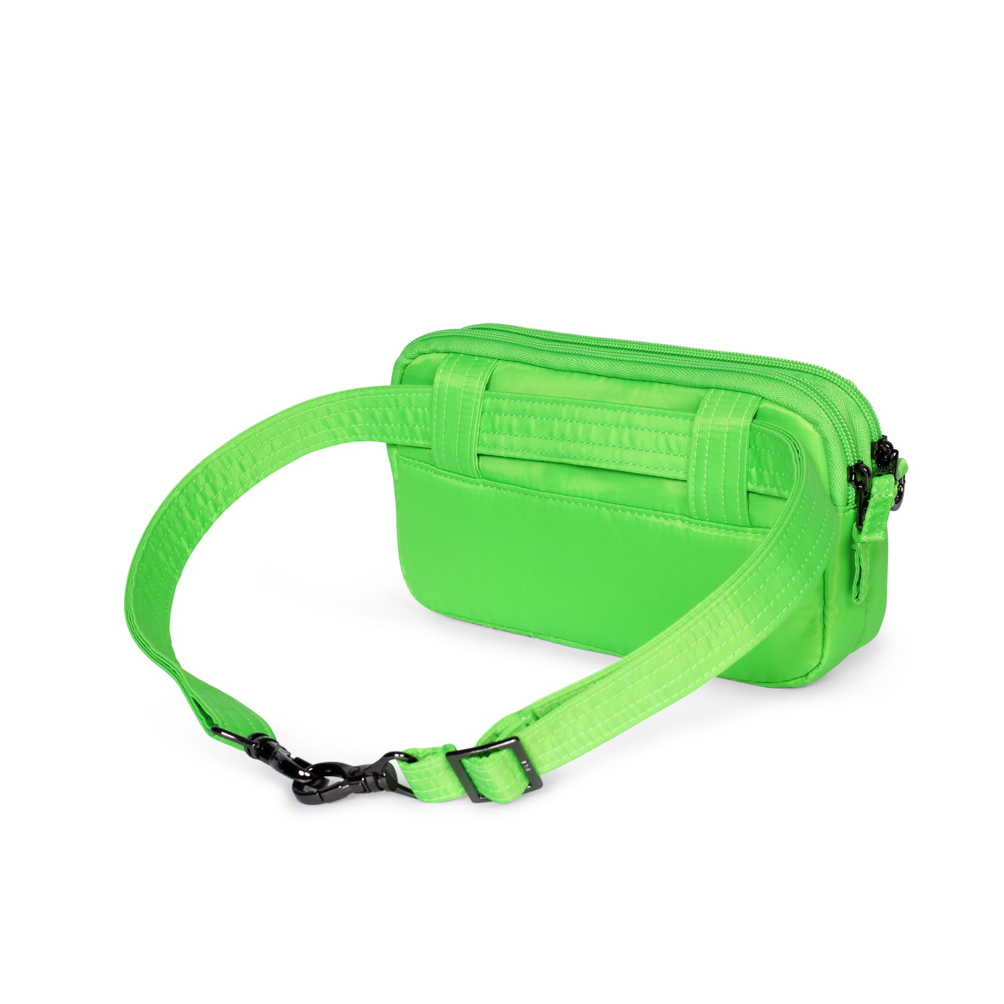 Coupe XL Convertible Crossbody Bag - LIME GREEN - CoupeXL_Green_04