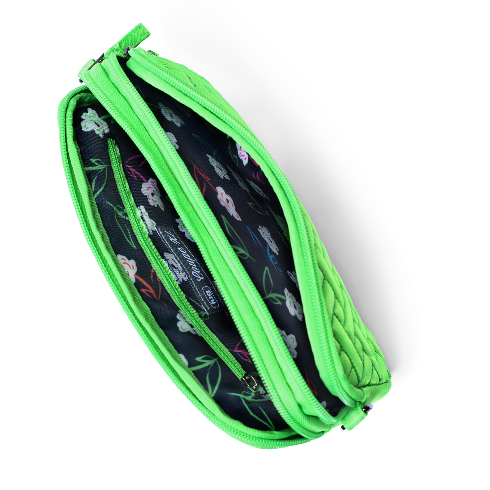 Coupe XL Convertible Crossbody Bag - LIME GREEN - CoupeXL_Green_05