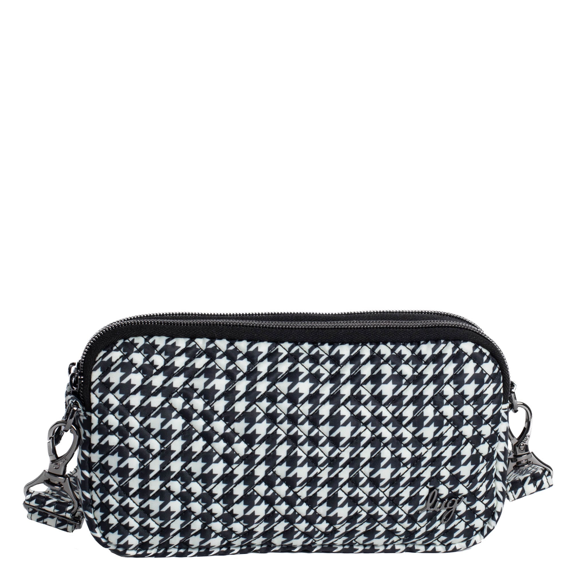 Coupe XL Convertible Crossbody Bag - MICRO HOUNDSTOOTH - CoupeXL_HoundstoothBlack_01_3c7e3af8-0ad0-4cf1-a186-f5062362b17a