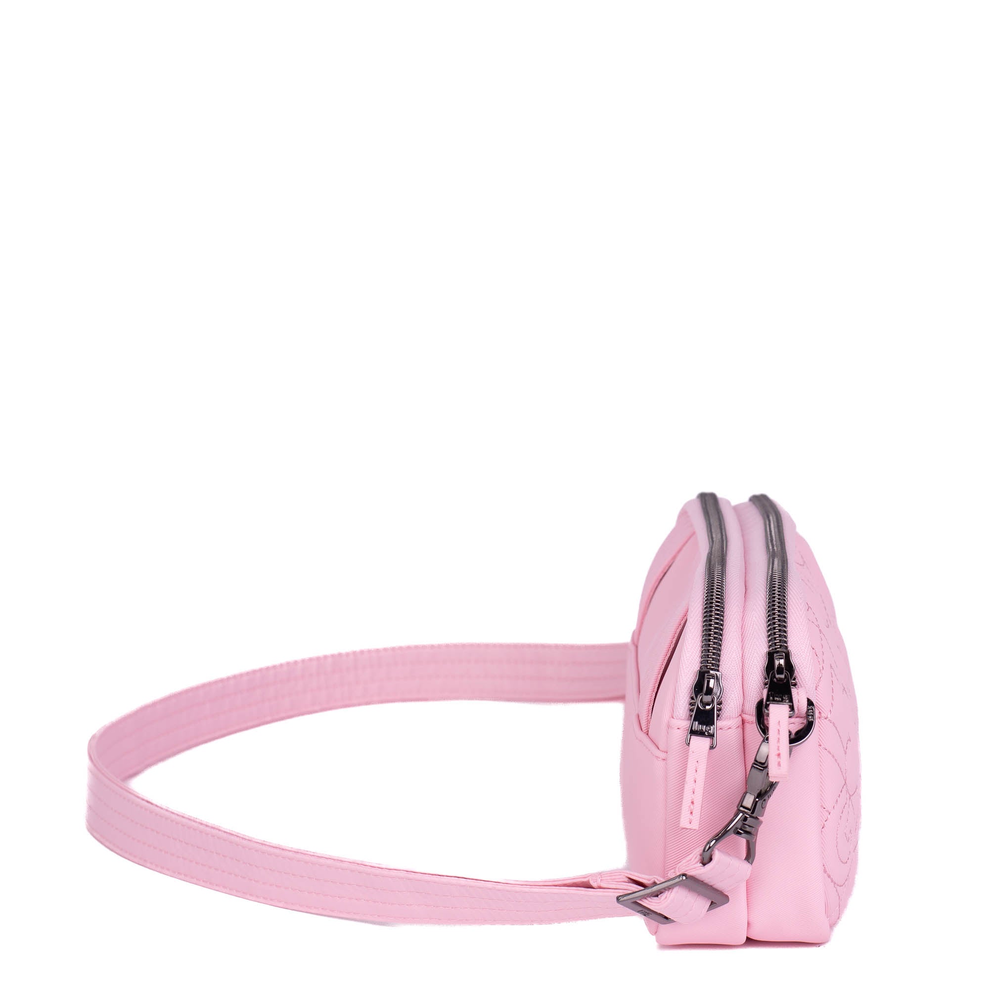 Coupe XL Love Satin Luxe Convertible Crossbody Bag - BUBBLE PINK - CoupeXL_LE_SatinLuxe_BubblePink_03