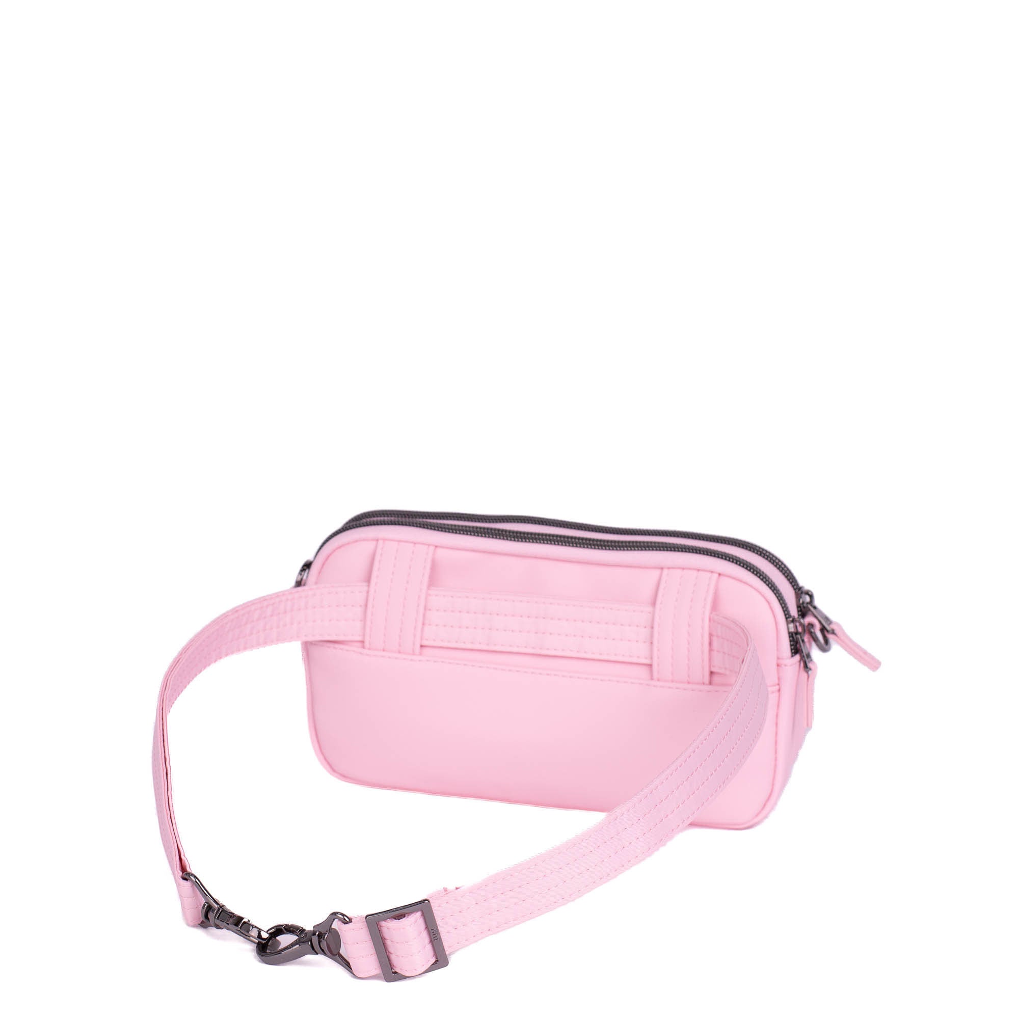 Coupe XL Love Satin Luxe Convertible Crossbody Bag - BUBBLE PINK - CoupeXL_LE_SatinLuxe_BubblePink_04
