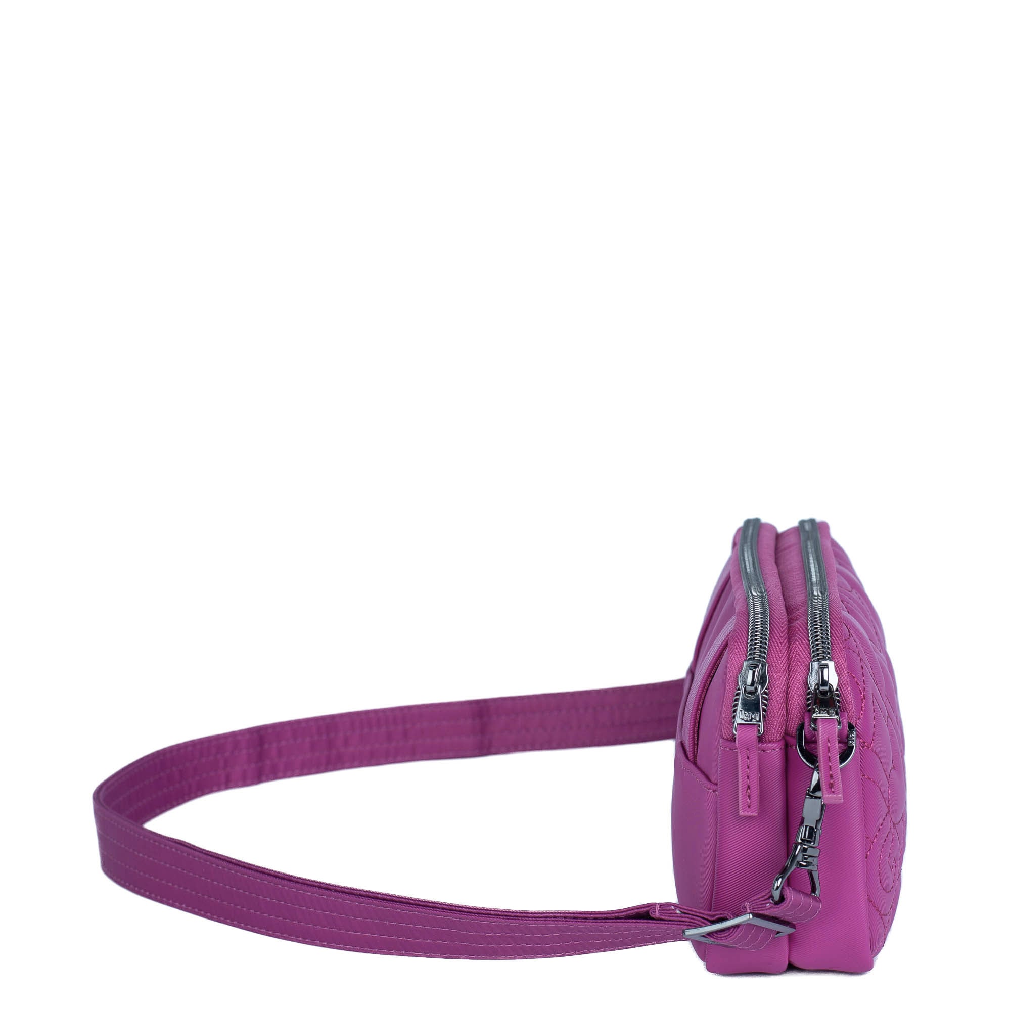 Coupe XL Love Satin Luxe Convertible Crossbody Bag - ORCHID PINK - CoupeXL_LE_SatinLuxe_OrchidPink_03