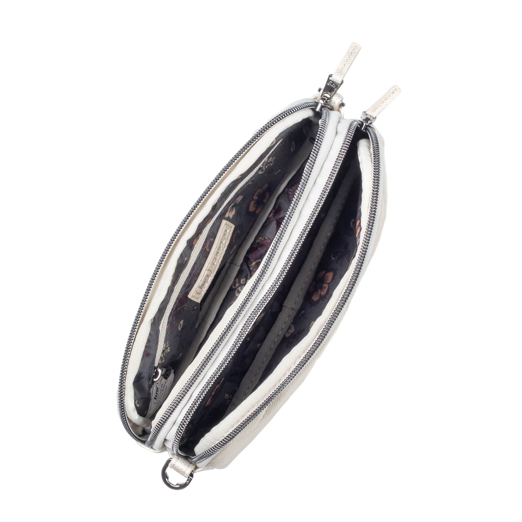 Coupe XL Matte Luxe VL Convertible Crossbody Bag - METALLIC CHAMPAGNE - CoupeXL_ML_MetallicChampagne_05