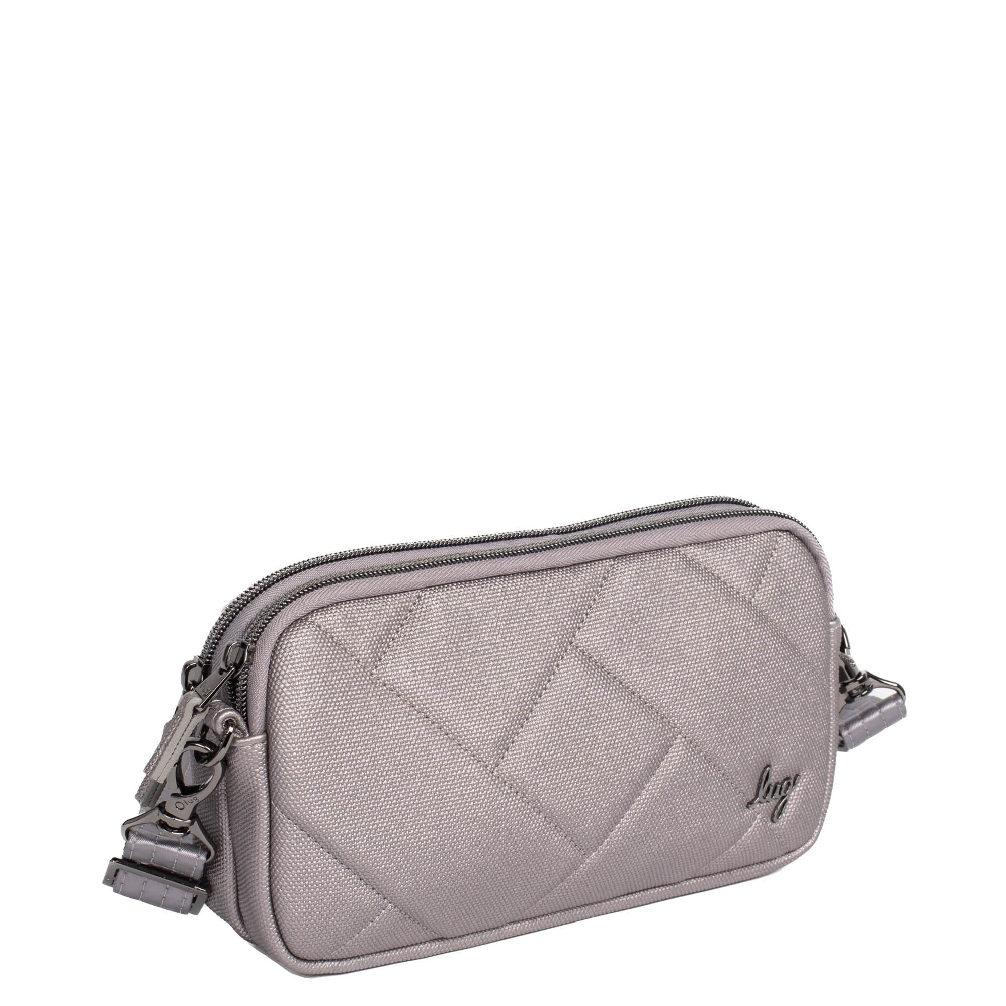 Coupe XL Matte Luxe VL Convertible Crossbody Bag - METALLIC PEARL - CoupeXL_ML_MetallicPearl_022