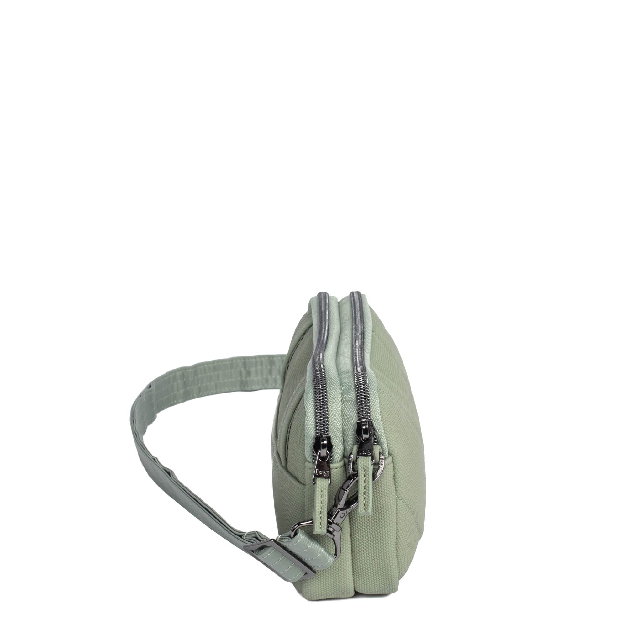 Coupe XL Matte Luxe VL Convertible Crossbody Bag - SAGE - CoupeXL_ML_Sage_03