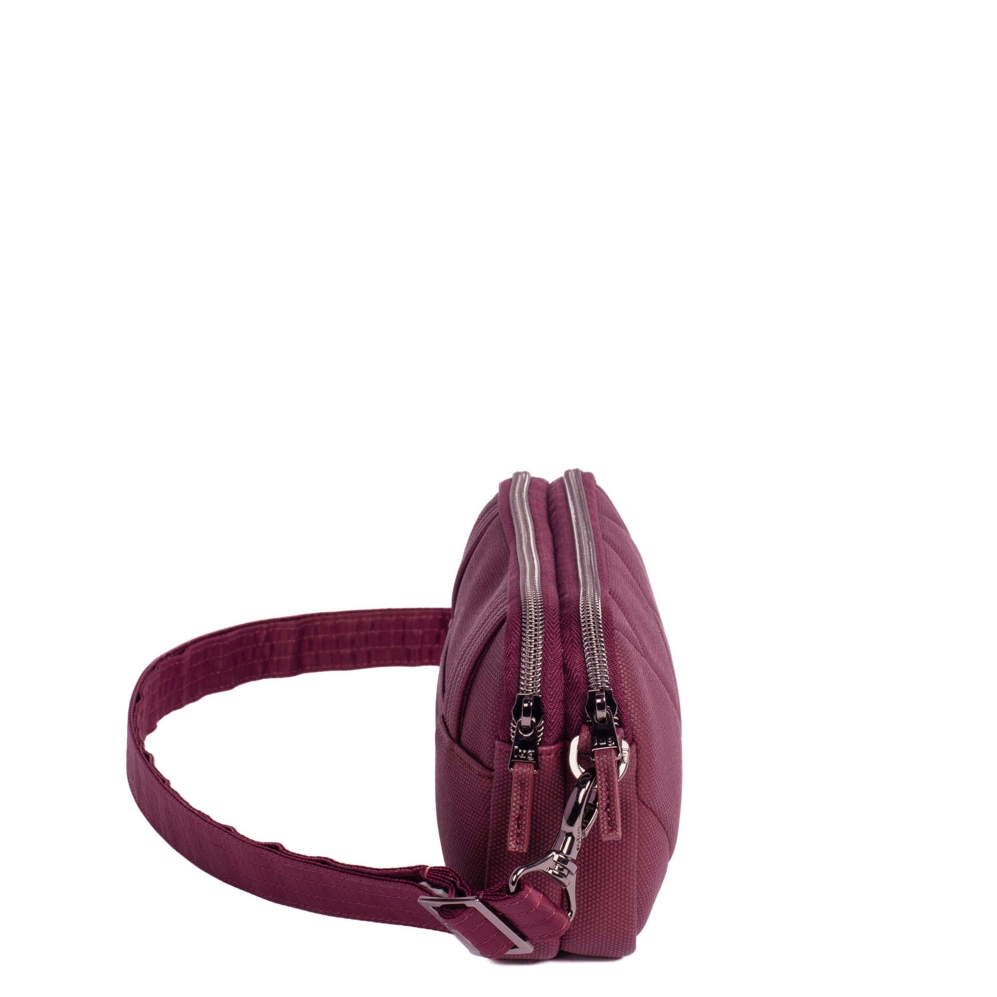 Coupe XL Matte Luxe VL Convertible Crossbody Bag - WINE - CoupeXL_ML_Wine_032