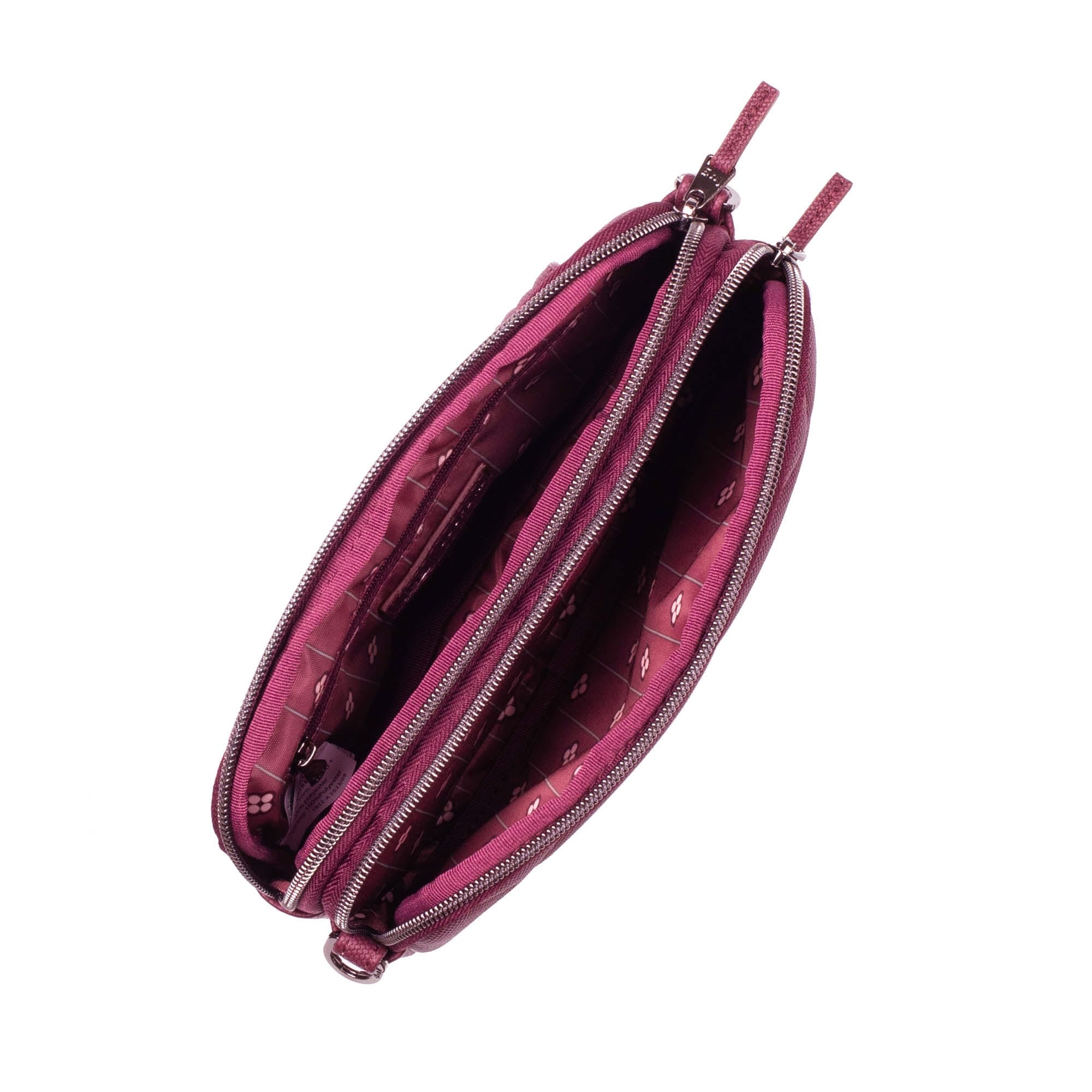 Coupe XL Matte Luxe VL Convertible Crossbody Bag - WINE - CoupeXL_ML_Wine_05