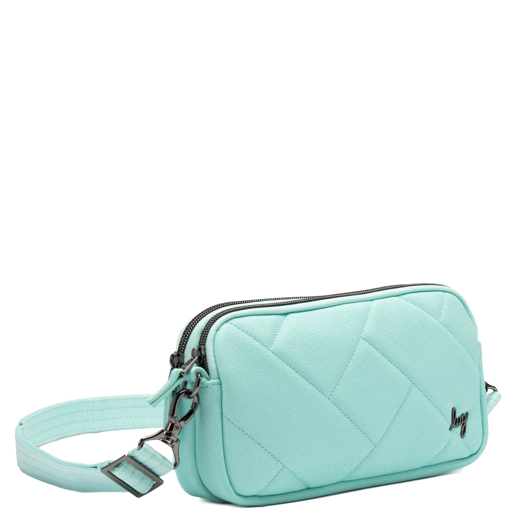 Coupe XL Matte Luxe VL Convertible Crossbody Bag - AQUAMARINE BLUE - CoupeXL_MatteLuxe_AquamarineBlue_02