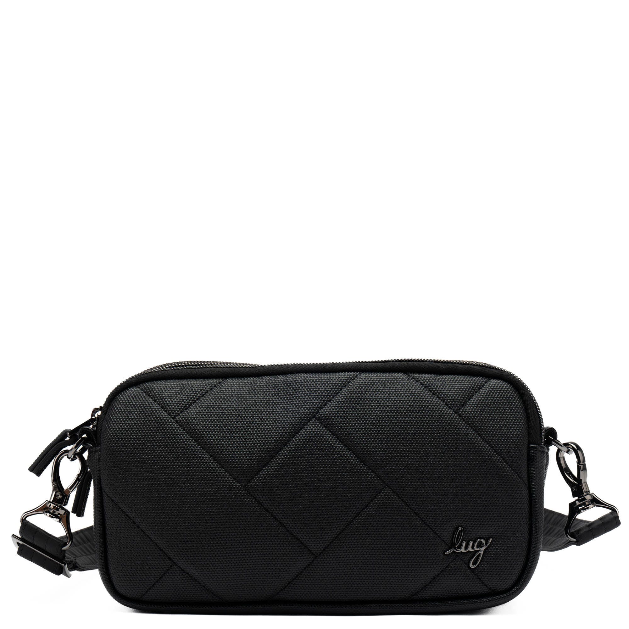 Coupe XL Matte Luxe VL Convertible Crossbody Bag - BLACK ONYX - CoupeXL_MatteLuxe_BlackOnyx_01
