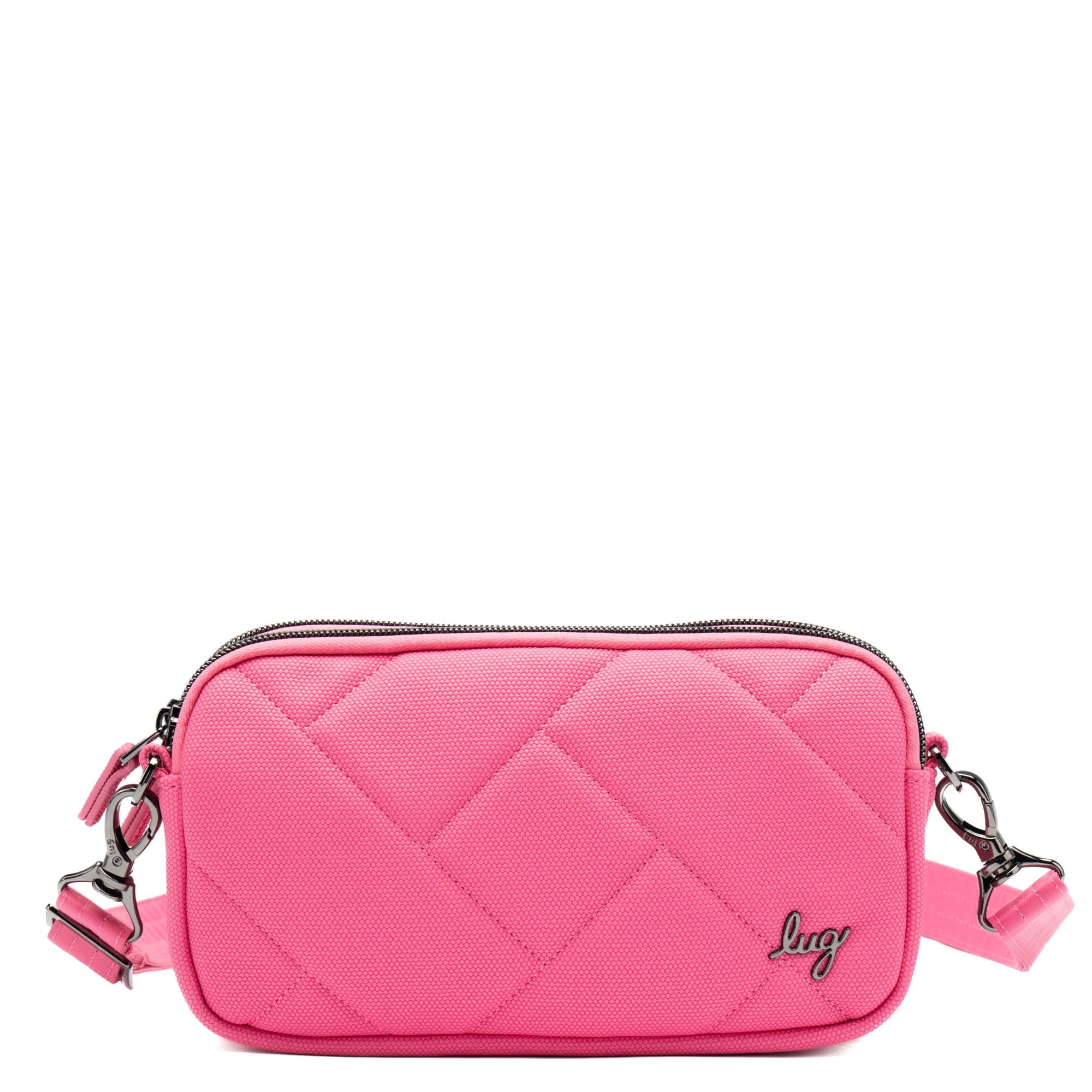 Coupe XL Matte Luxe VL Convertible Crossbody Bag - PINK TOURMALINE - CoupeXL_MatteLuxe_PinkTourmaline_01