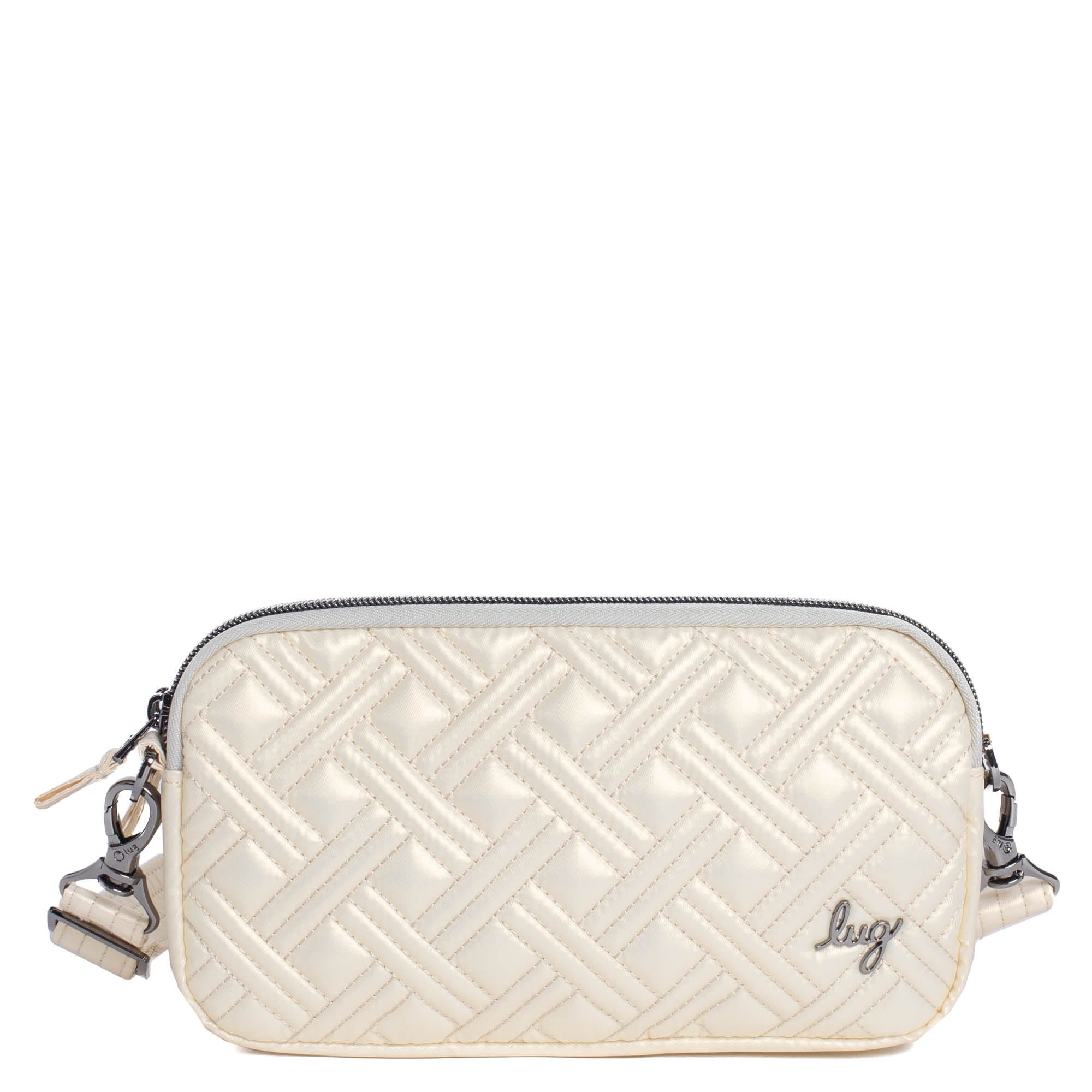 Coupe XL Convertible Crossbody Bag - METALLIC CHAMPAGNE - CoupeXL_MetallicChampagne_01_3a8557db-7ca4-45cb-9690-4b074b1870a6